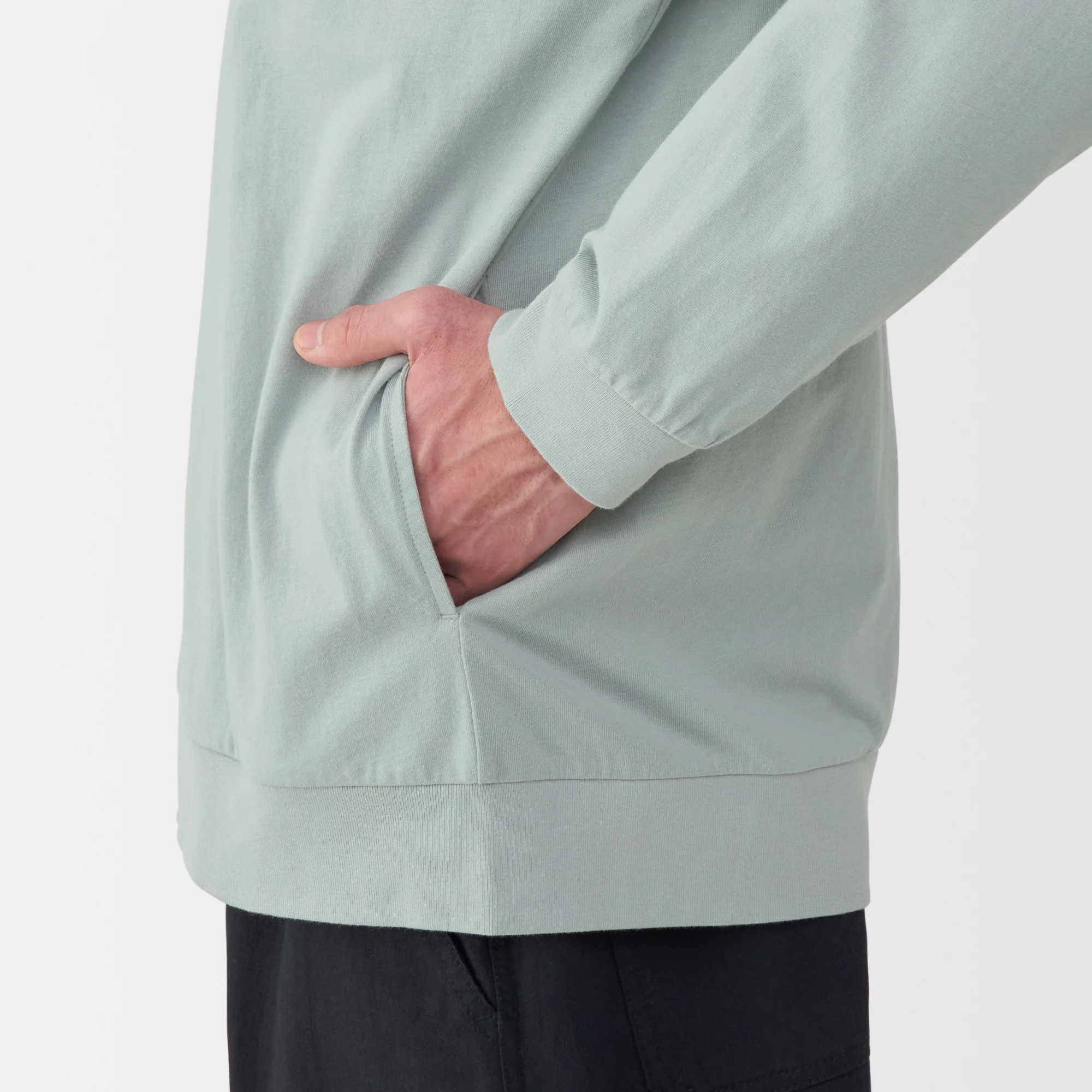 Men's Jersey V Neck Cardigan - Image 32