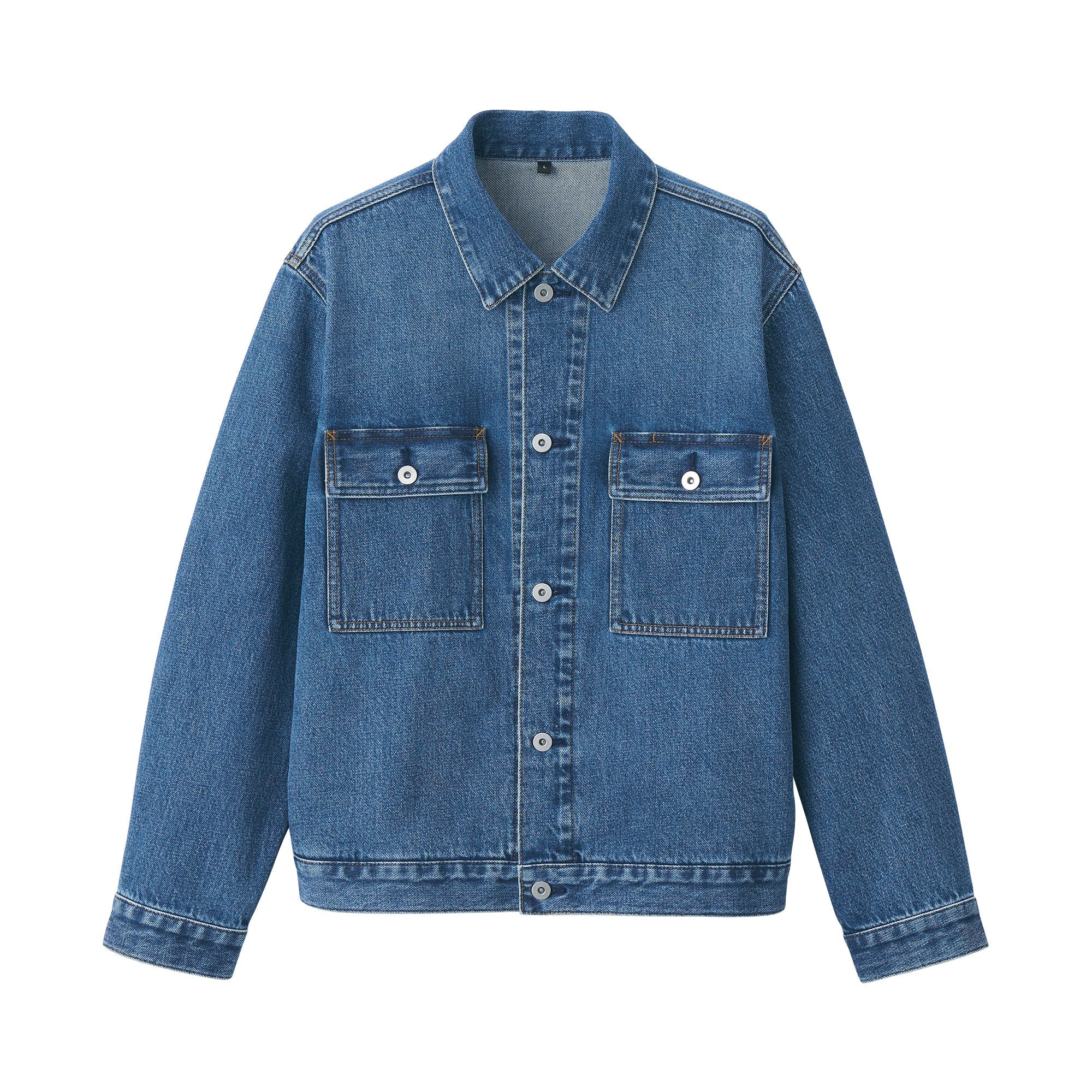 Kapok Blend Denim Jacket - Image 11