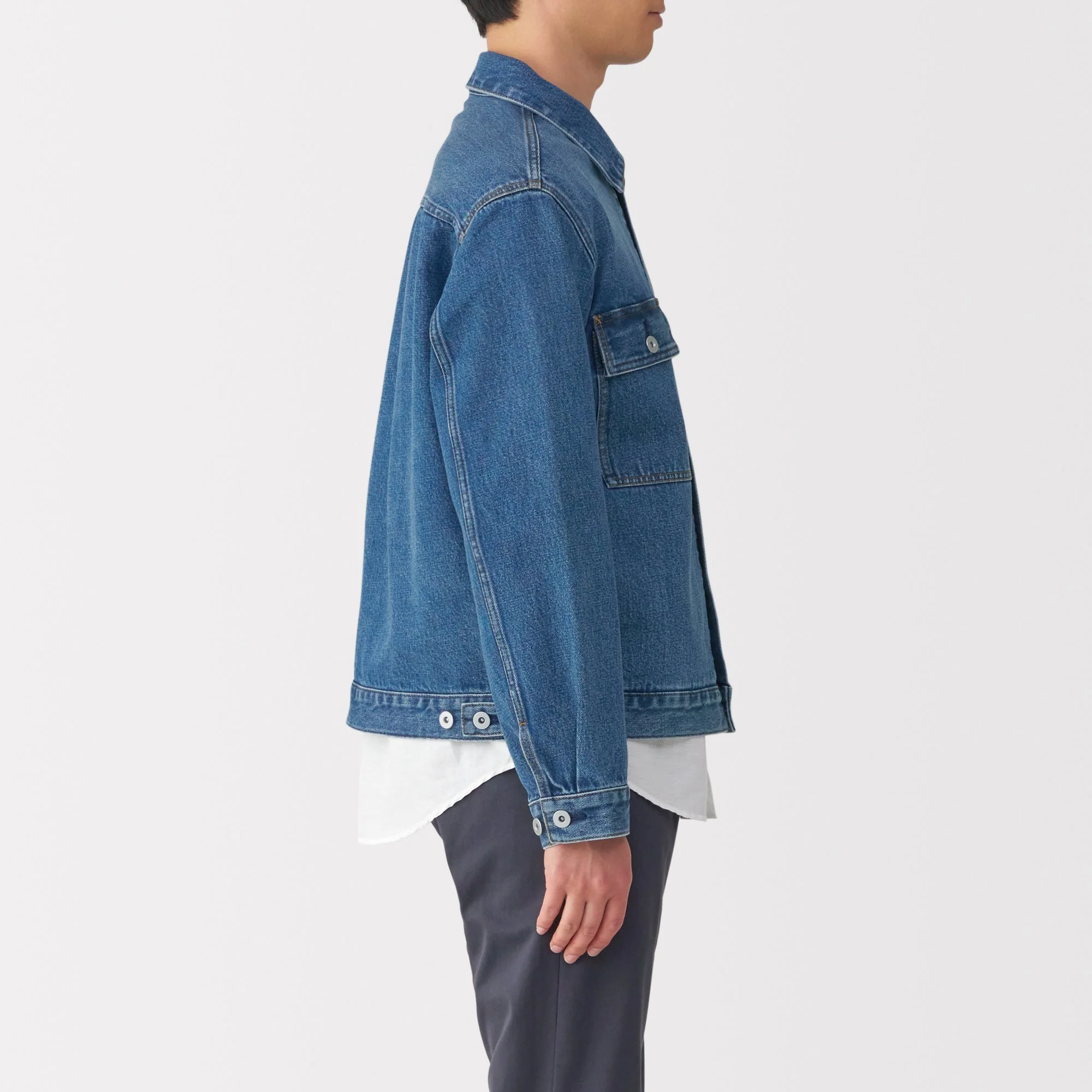 Kapok Blend Denim Jacket - Image 14
