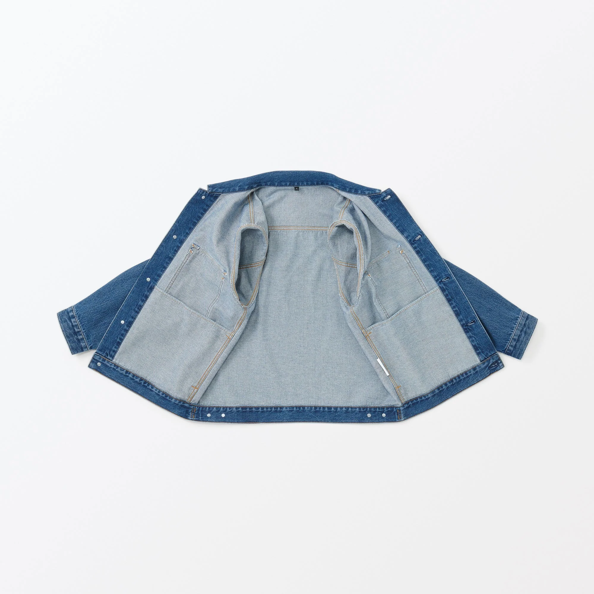 Kapok Blend Denim Jacket - Image 18