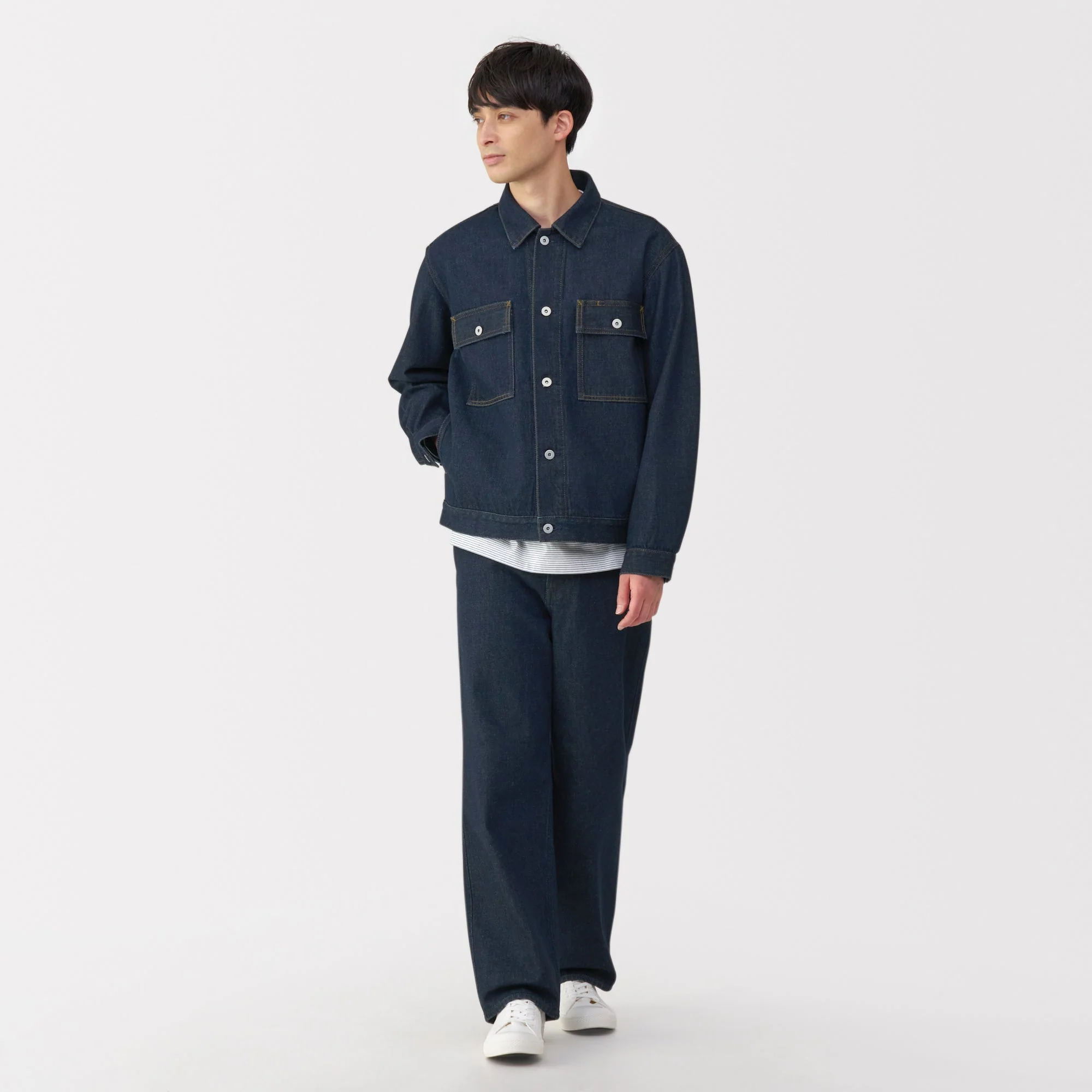 Kapok Blend Denim Jacket - Image 4