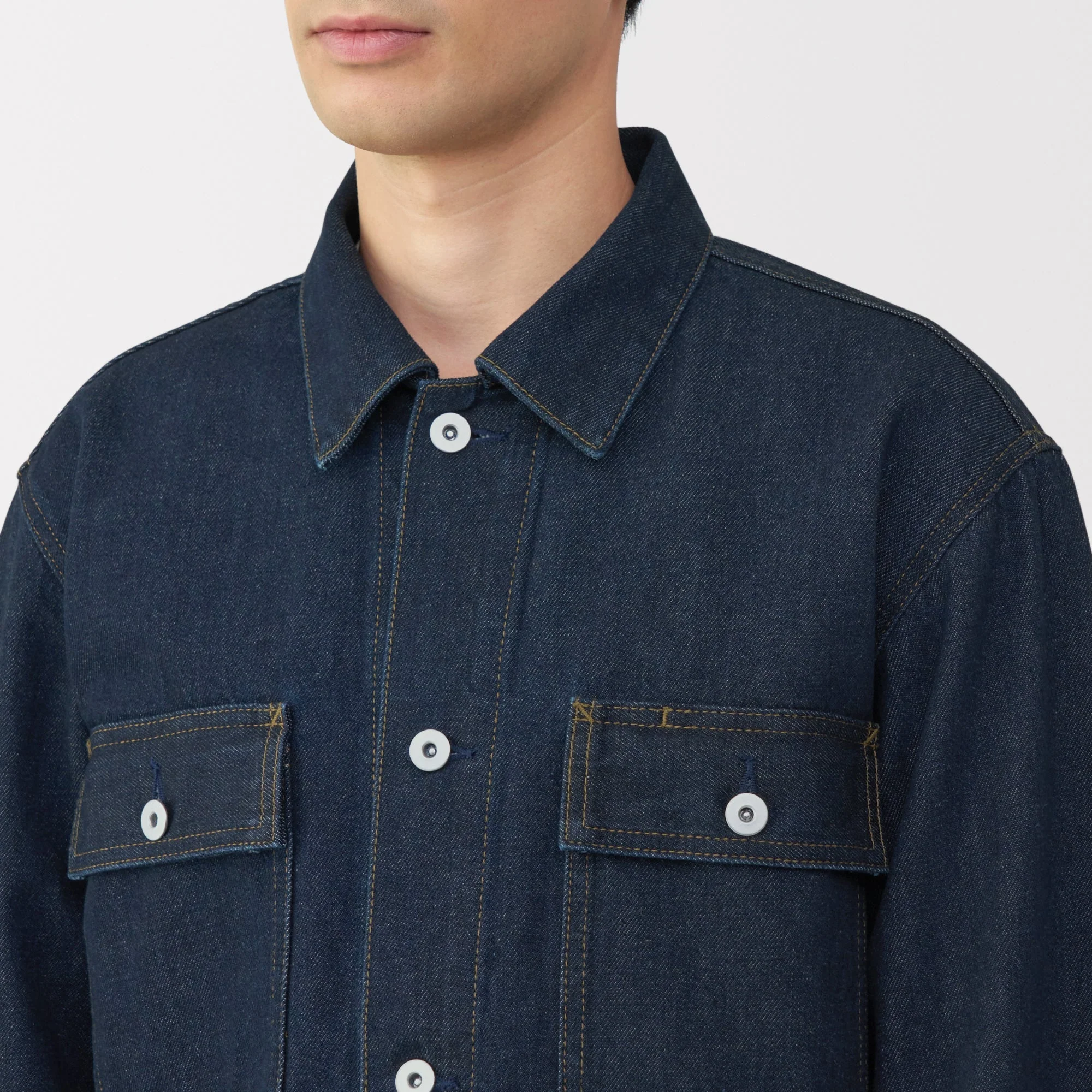 Kapok Blend Denim Jacket - Image 7