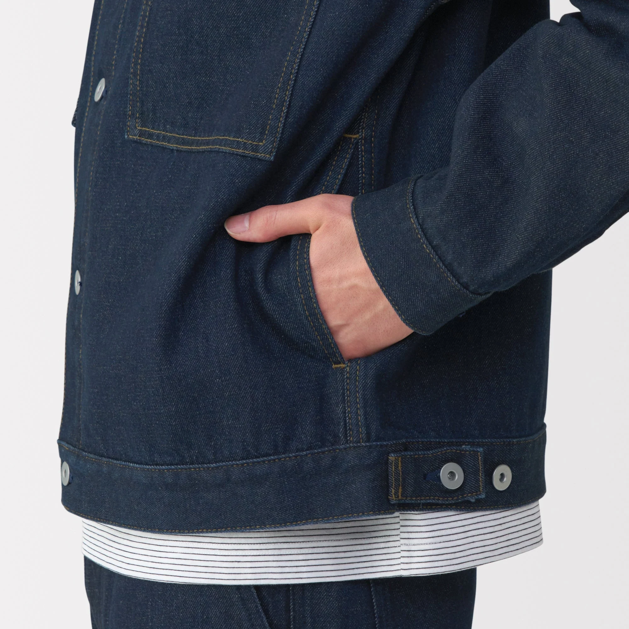 Kapok Blend Denim Jacket - Image 8