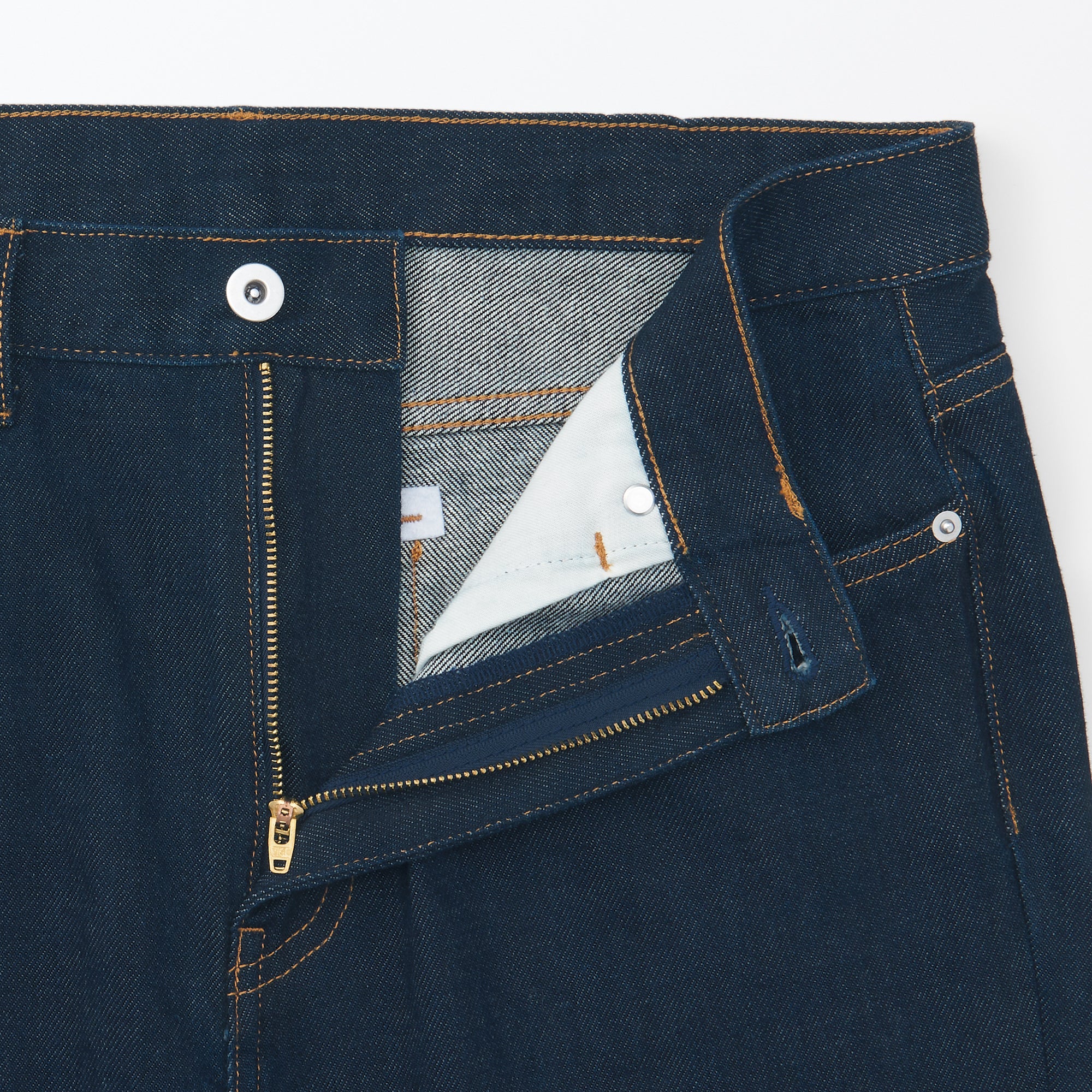 Men's Kapok Blend Straight Denim Trousers - Image 18