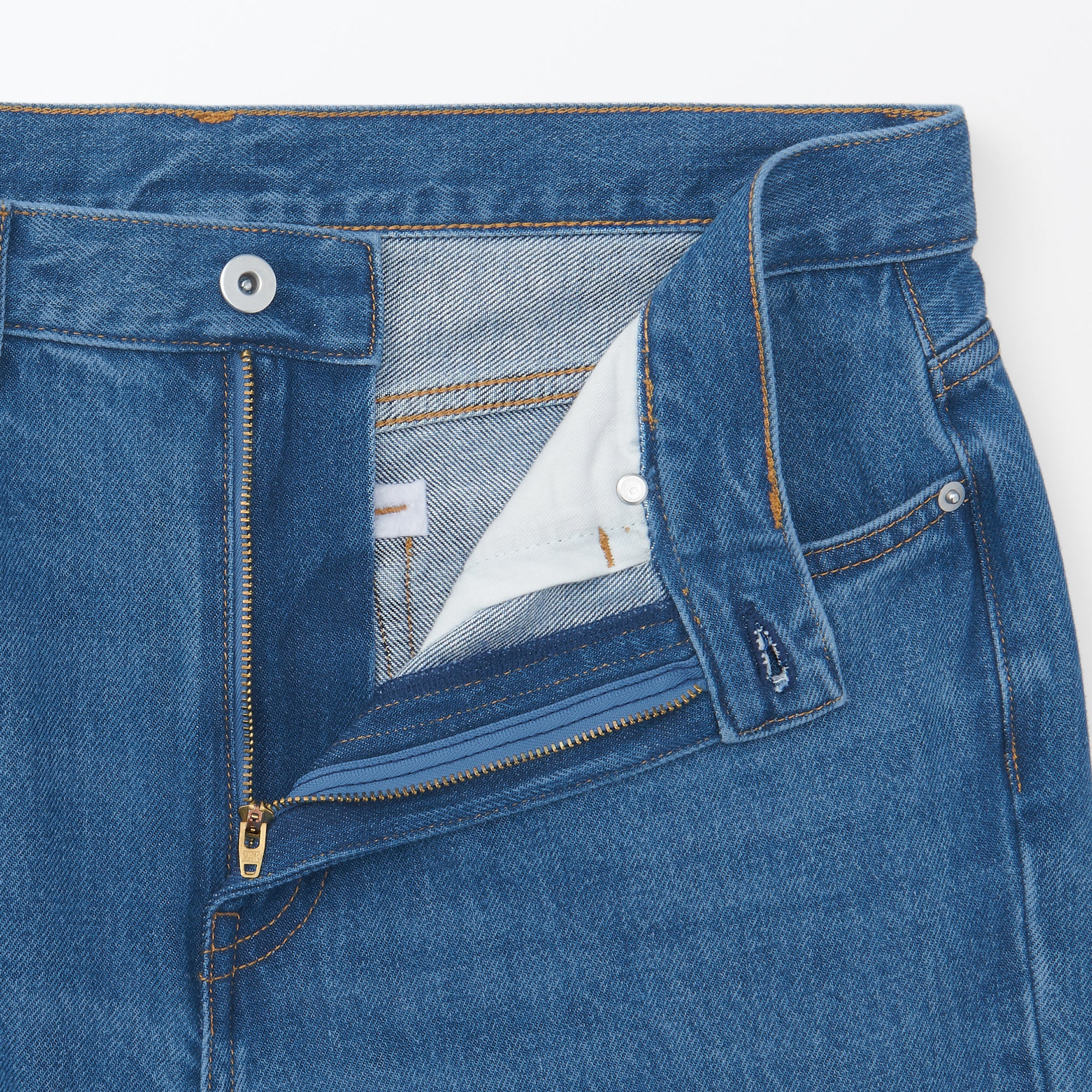 Men's Kapok Blend Straight Denim Trousers - Image 9