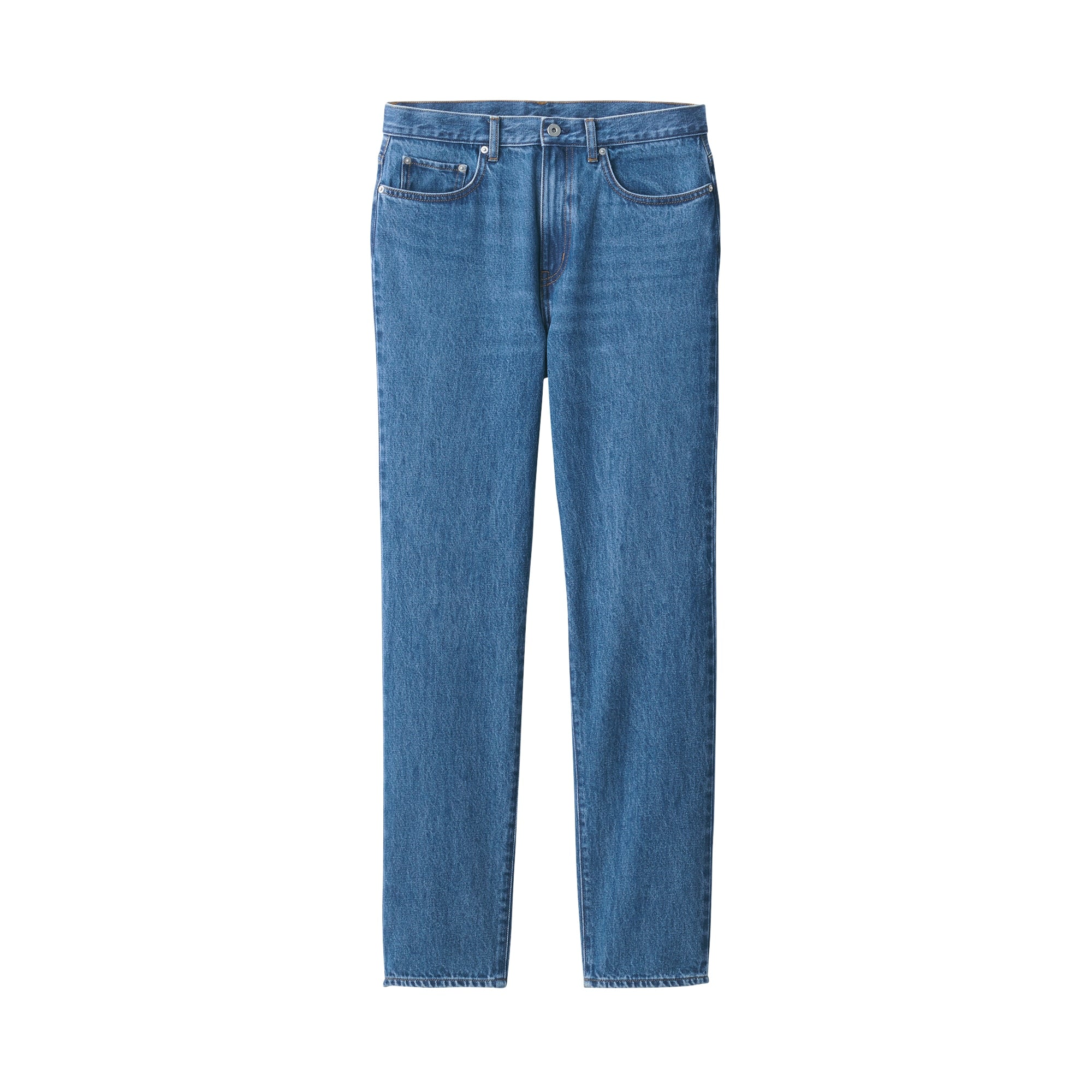 Kapok Blend Straight Denim Trousers - Image 11