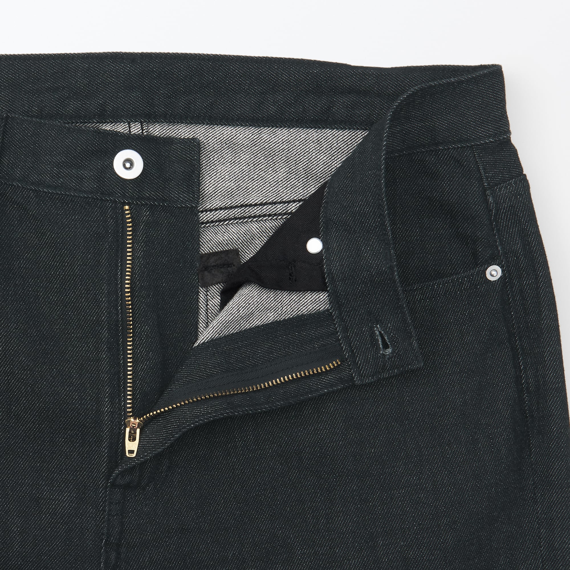 Kapok Blend Straight Denim Trousers - Image 10