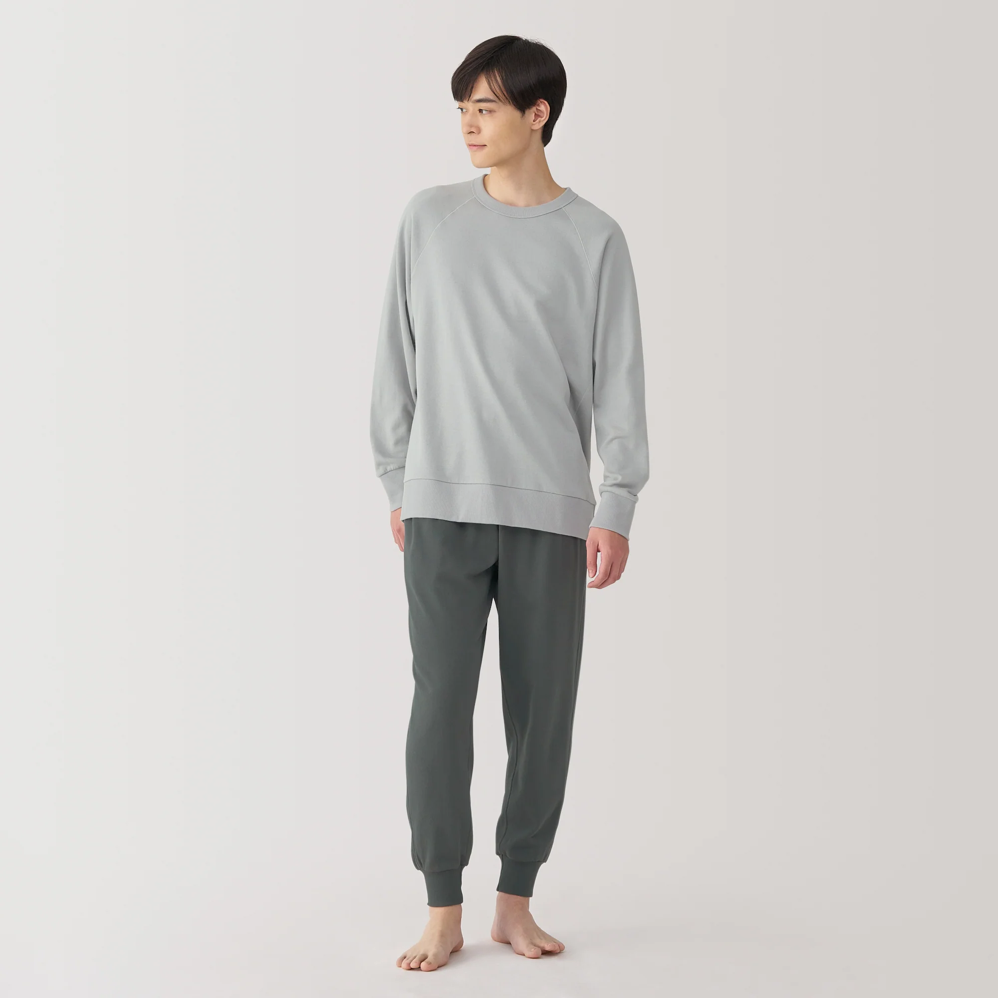 Men's Loose-Twist Sweatshirt Loungewear Set - Image 13