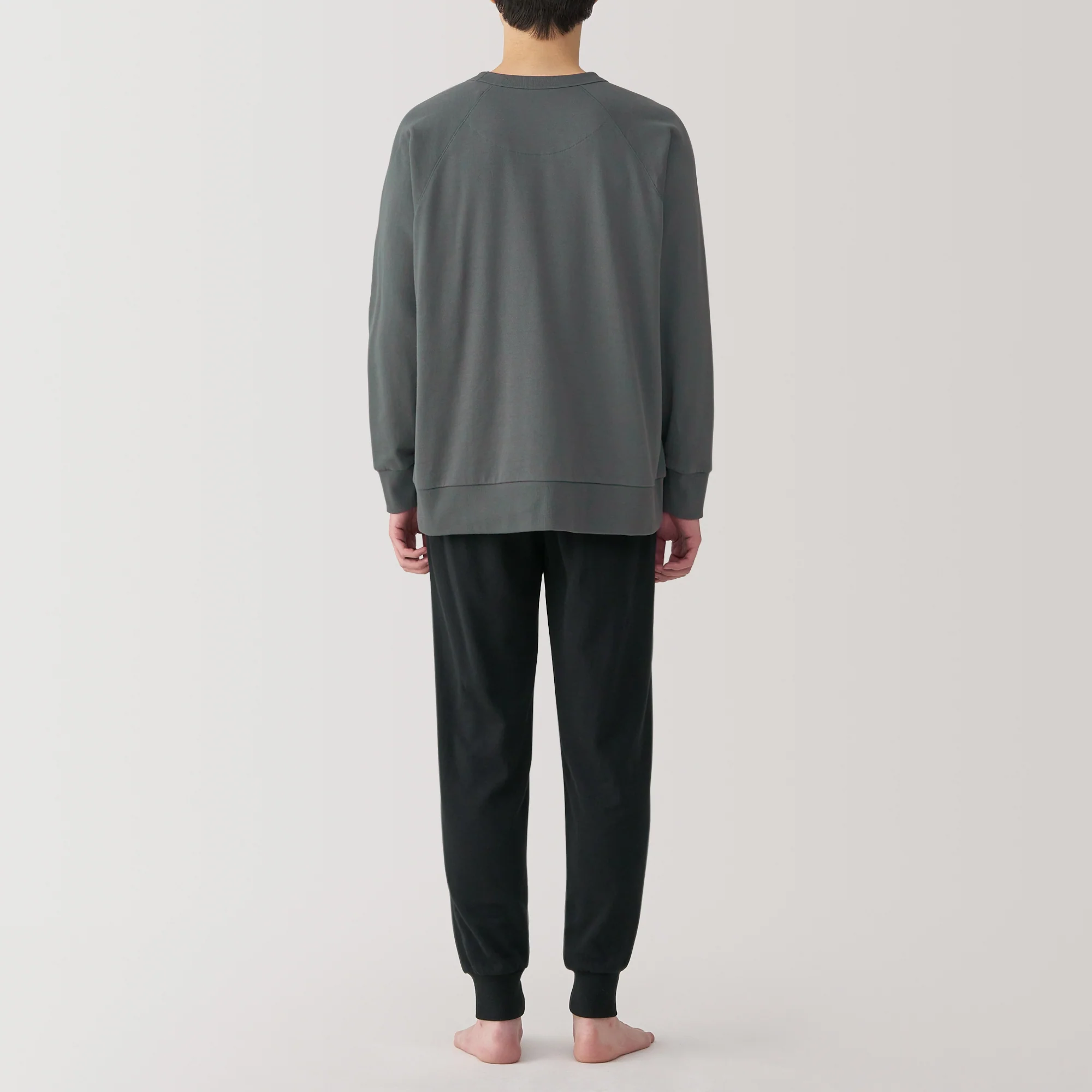 Men's Loose-Twist Sweatshirt Loungewear Set - Image 6