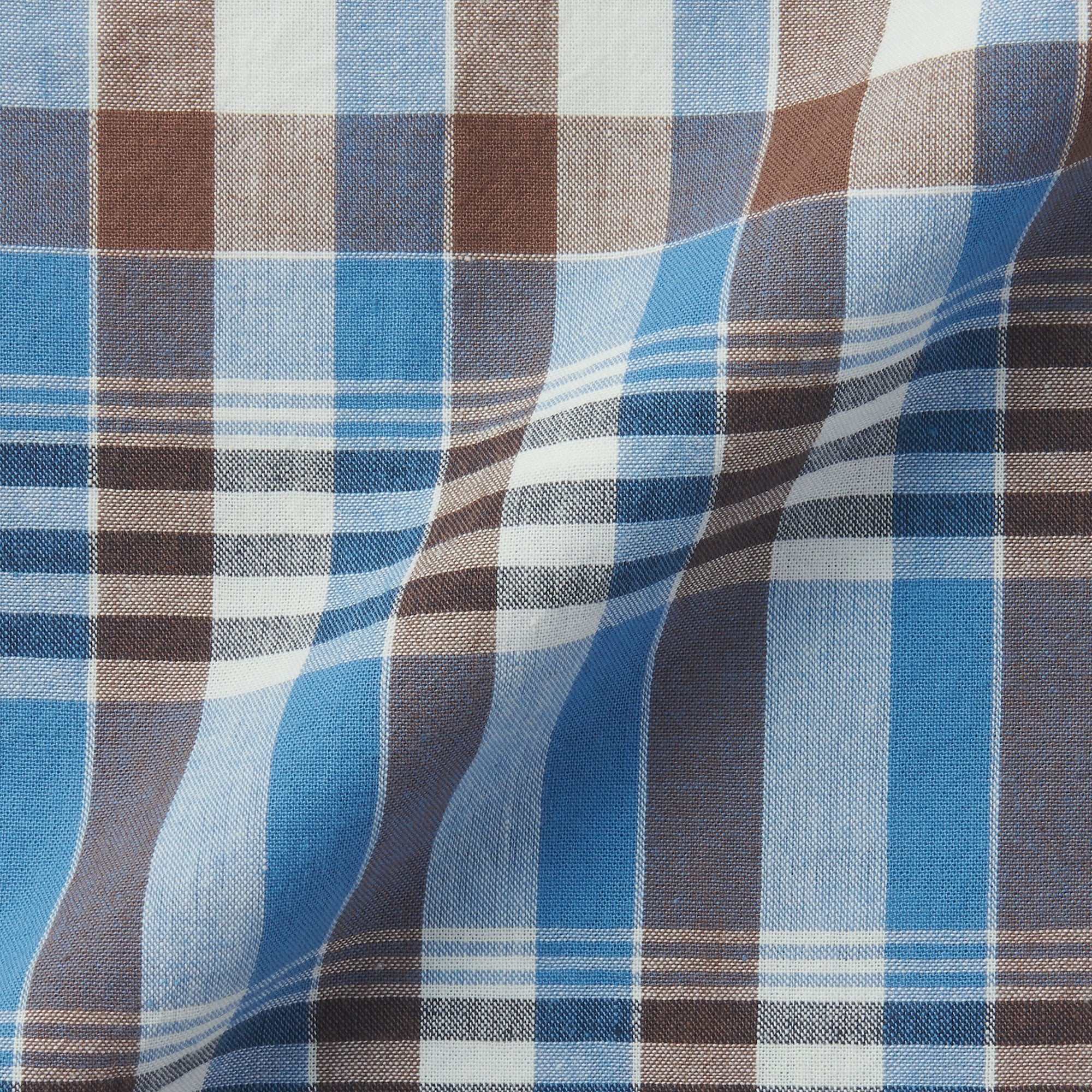 Men's Madras Check Button Easy Shorts - Image 10