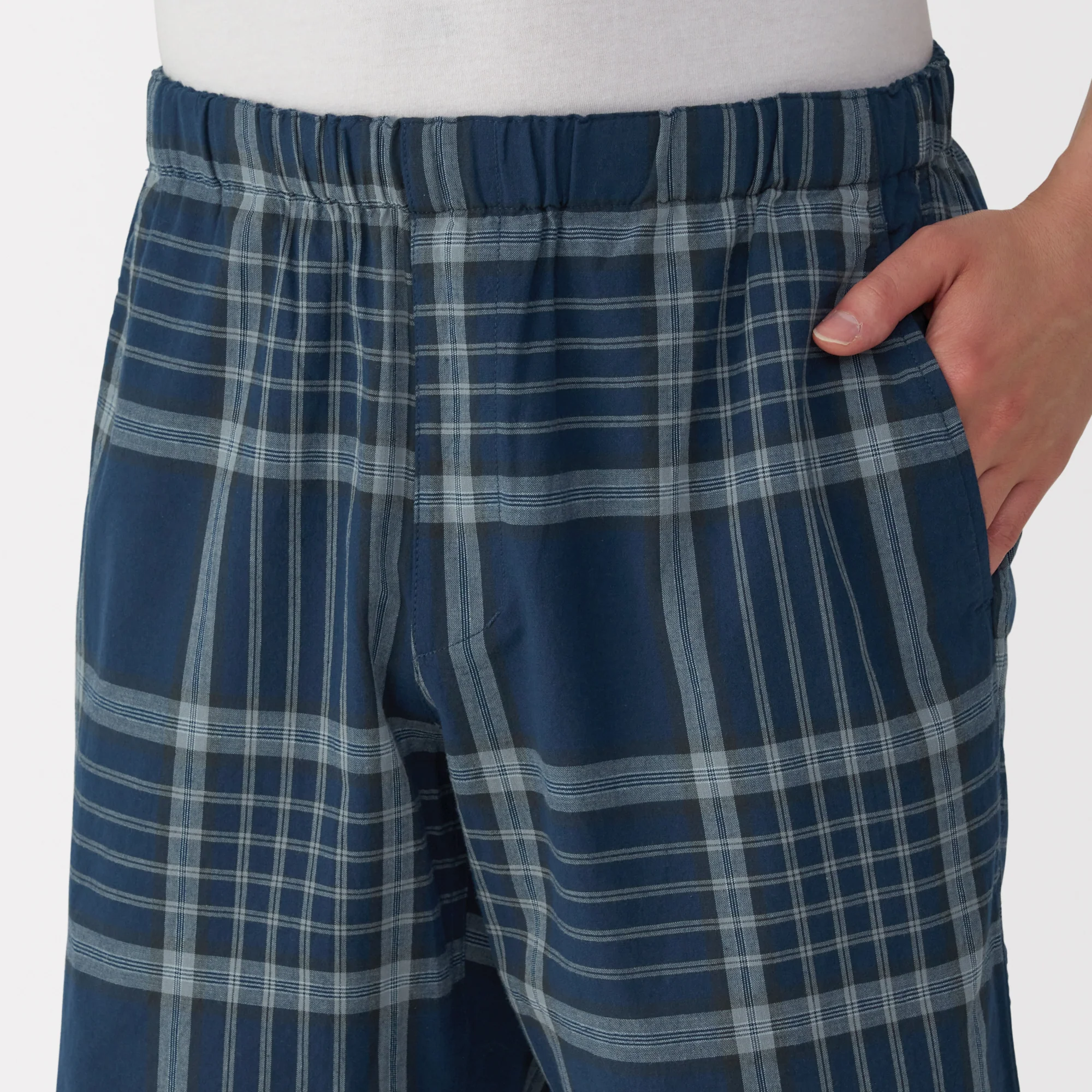 Men's Madras Check Button Easy Shorts - Image 25