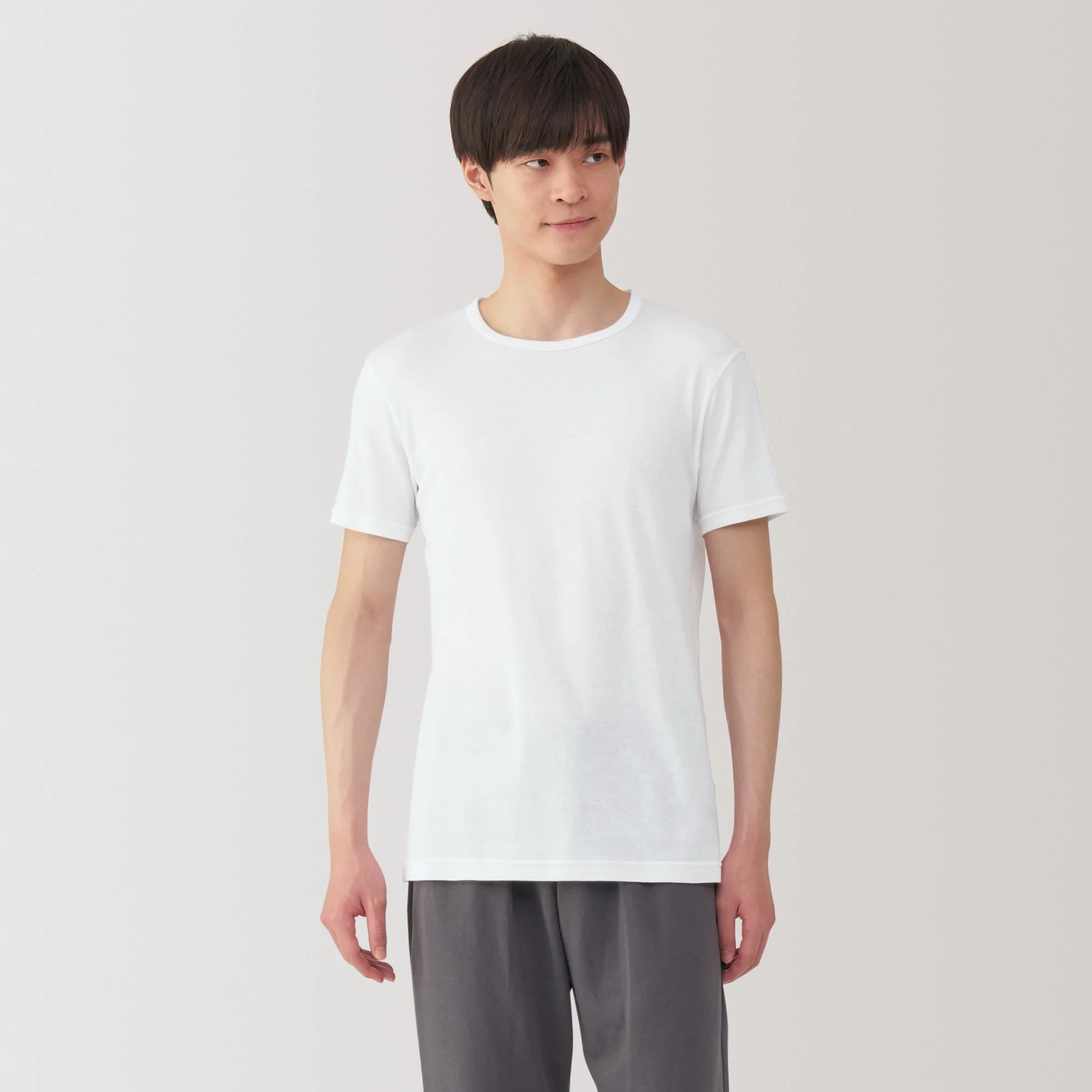 Men's Moisture-Wicking Cotton Crewneck T-Shirt - Image 3