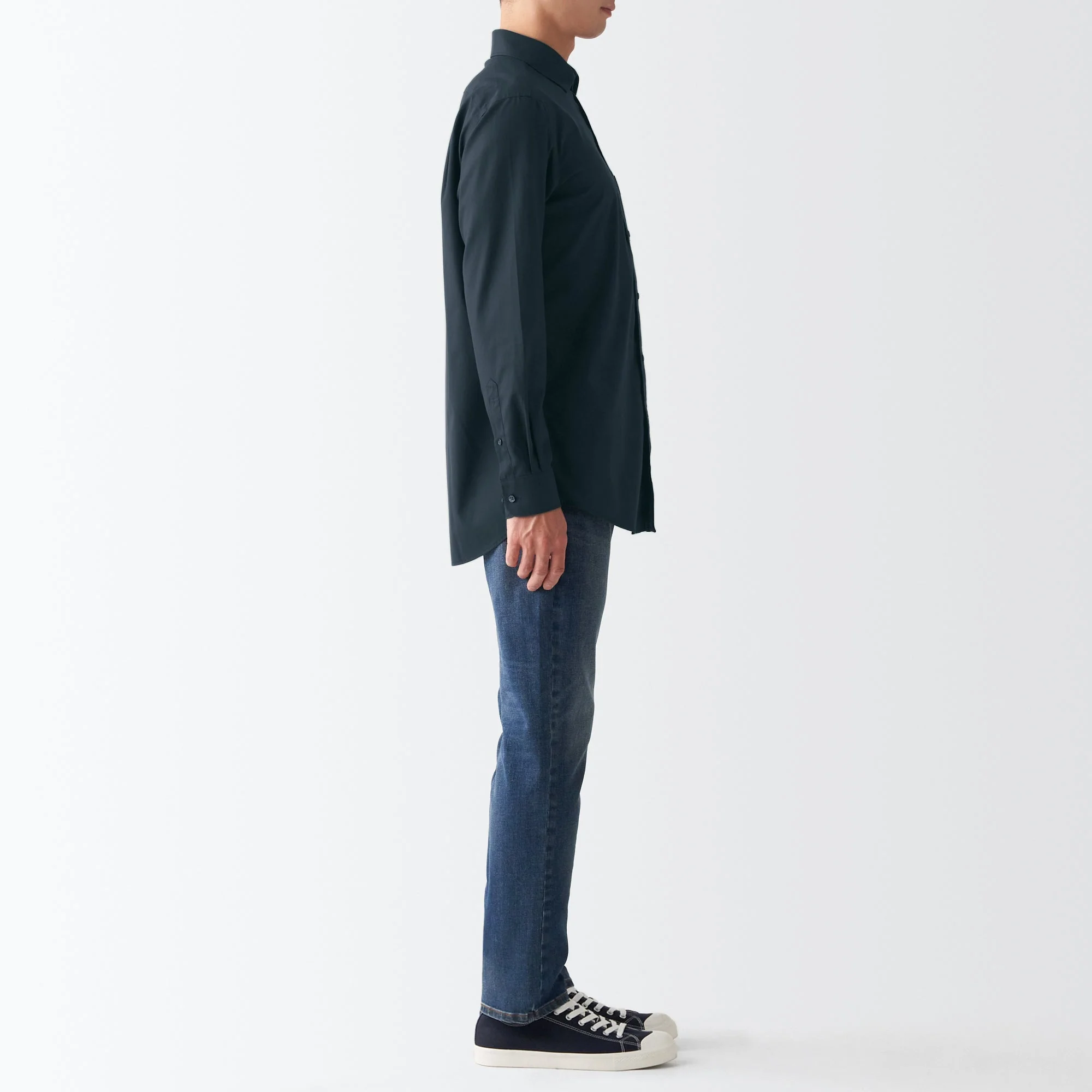 Men's Non-Iron Semi Wide Collar Shirt - Image 22