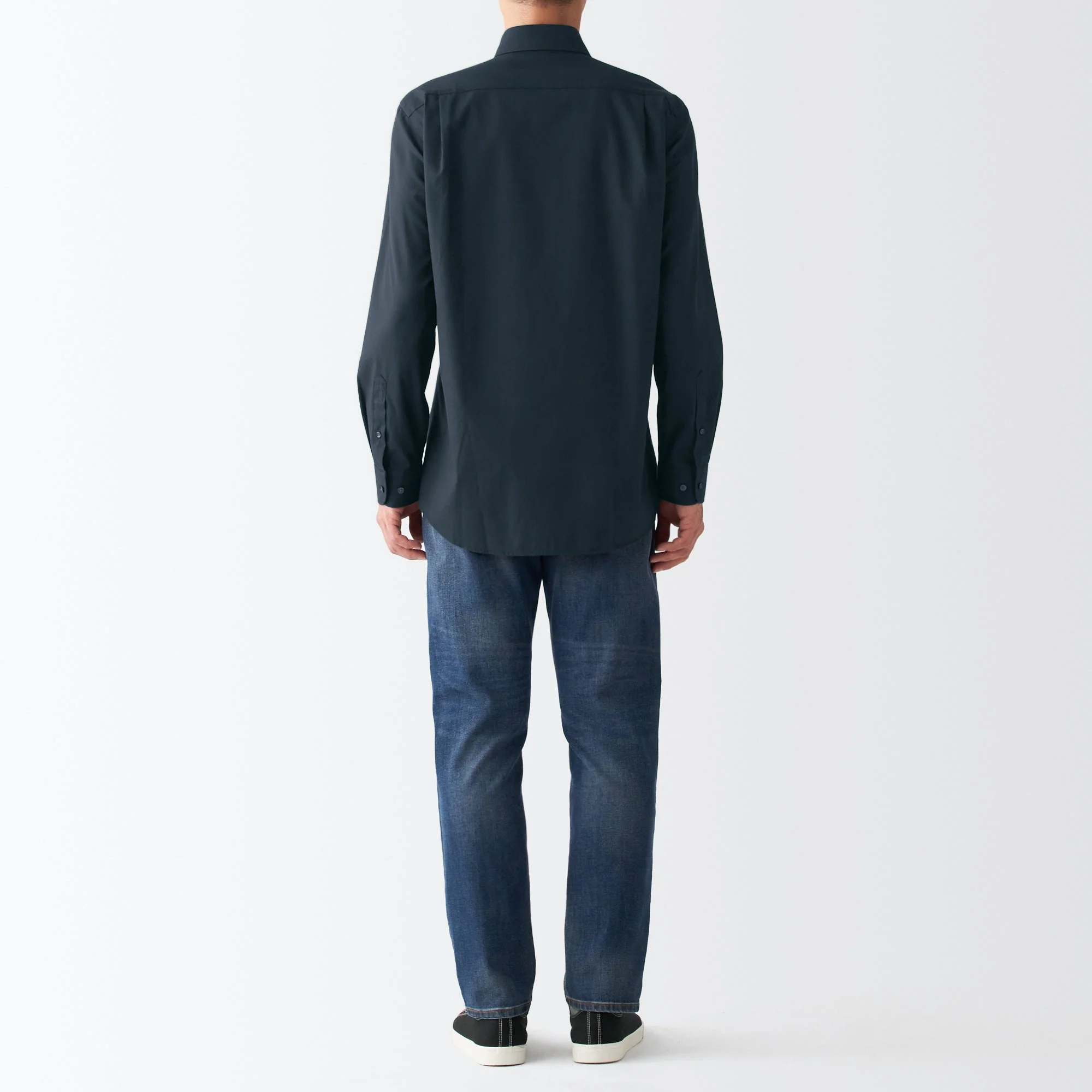Men's Non-Iron Semi Wide Collar Shirt - Image 23