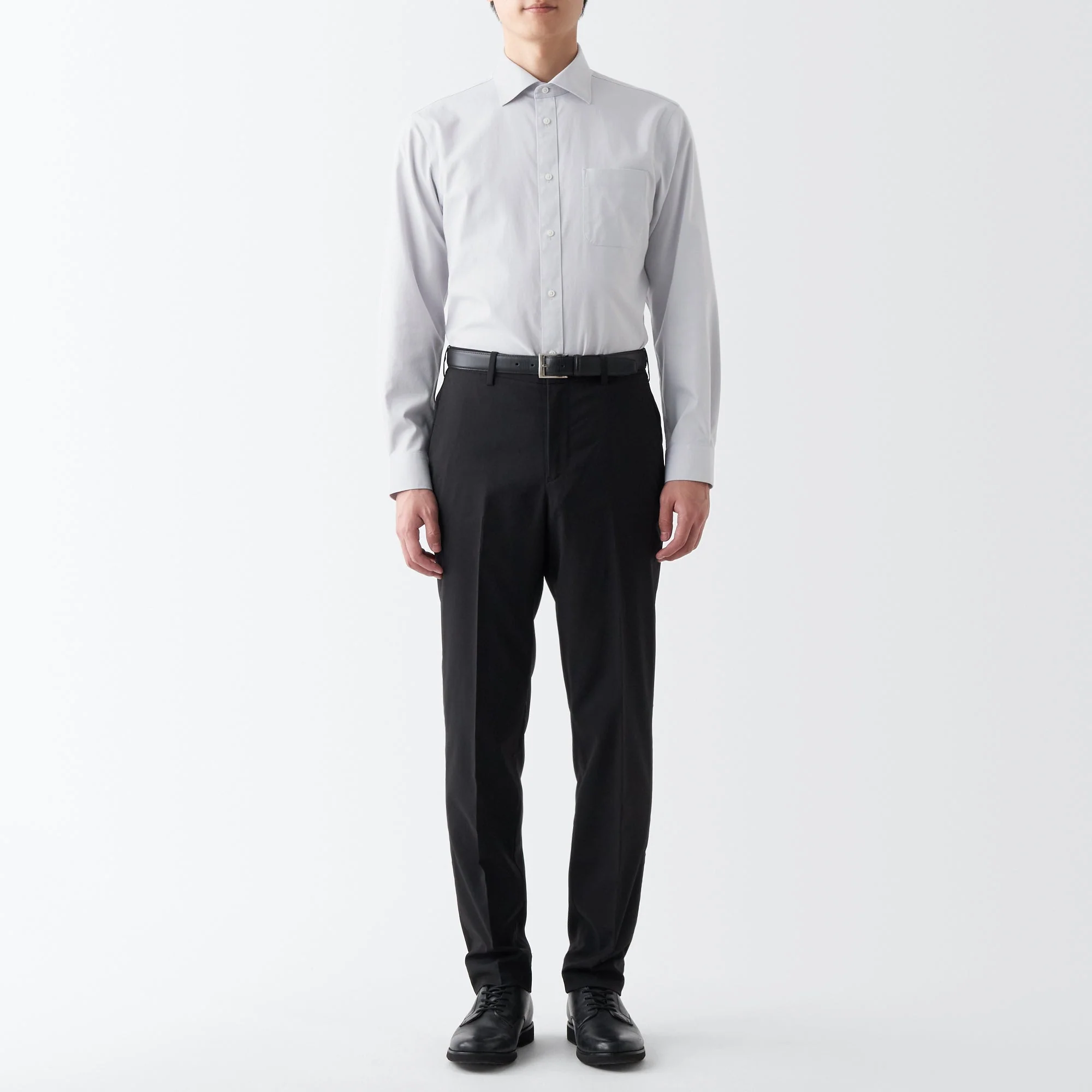 Men's Non-Iron Semi Wide Collar Shirt - Image 3