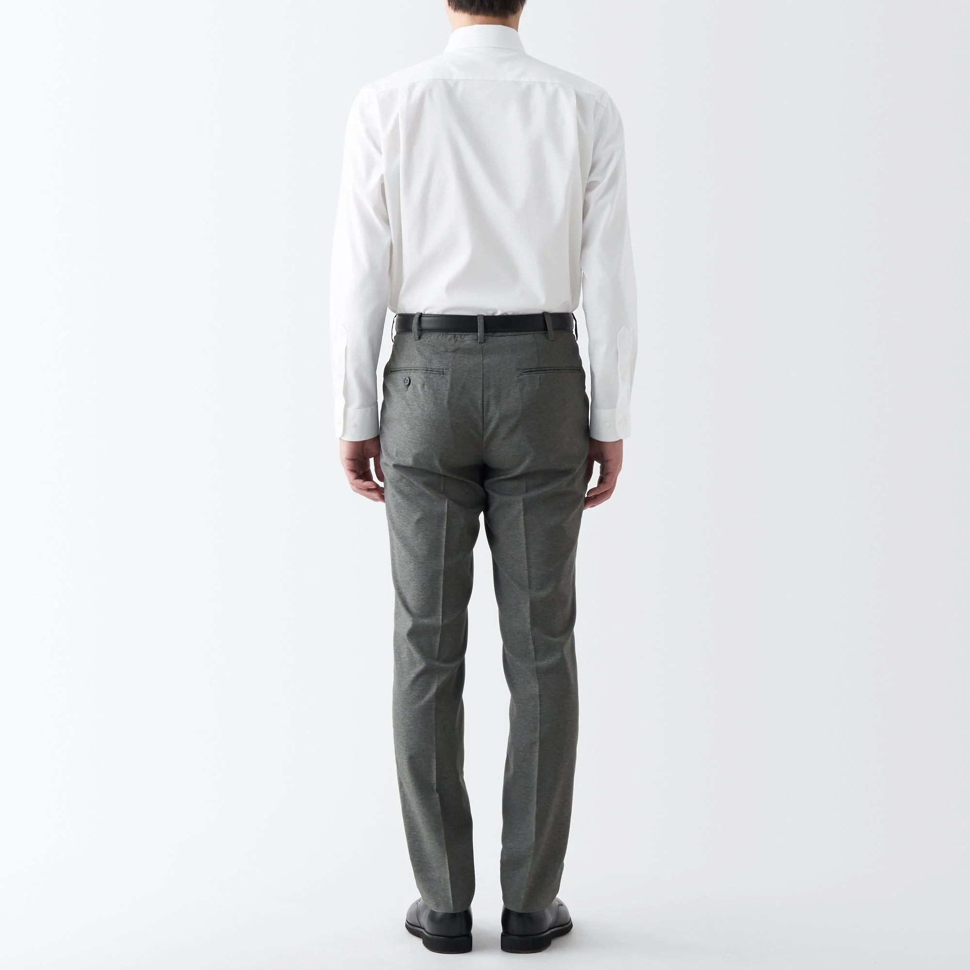 Men's Non-Iron Semi Wide Collar Shirt - Image 35