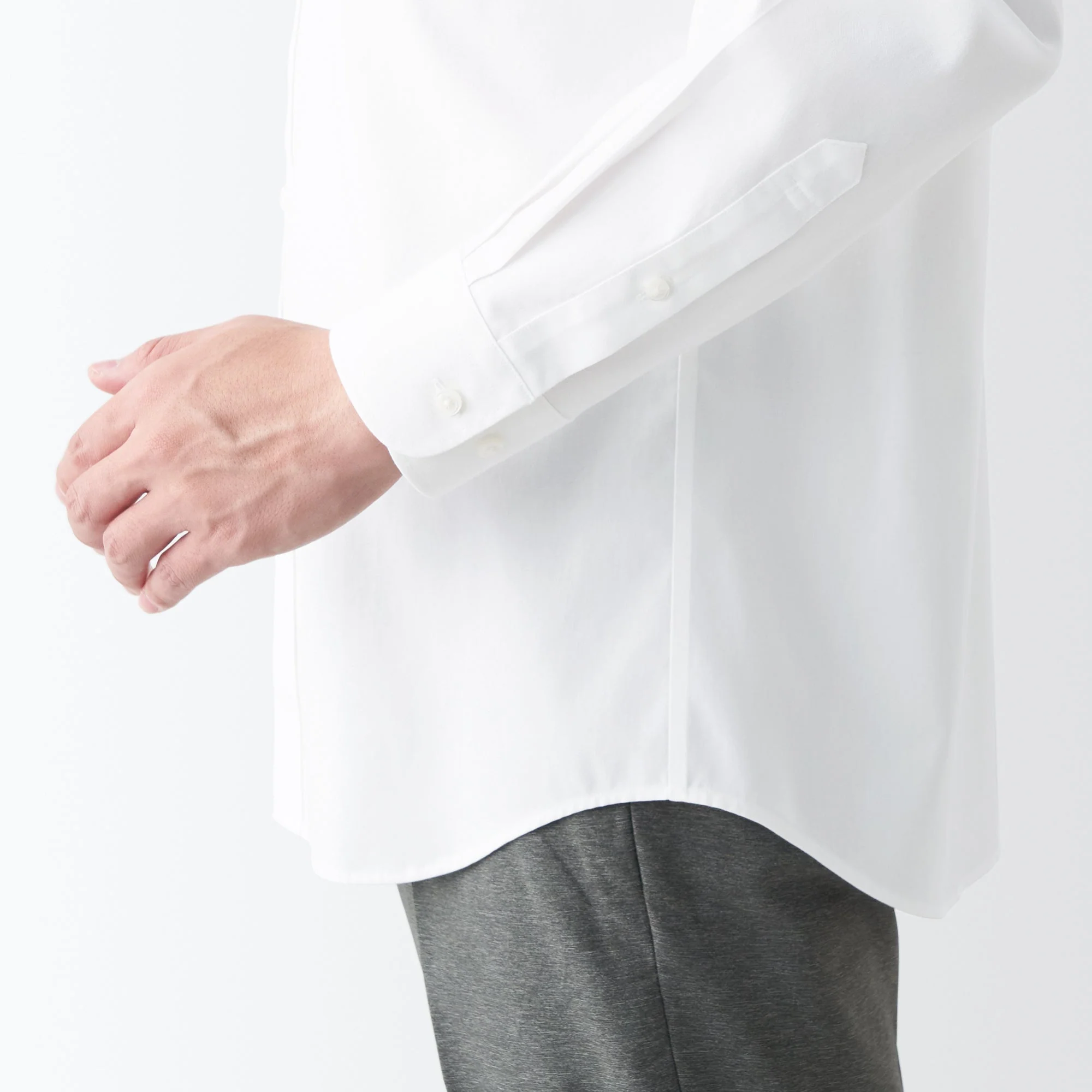 Men's Non-Iron Semi Wide Collar Shirt - Image 37