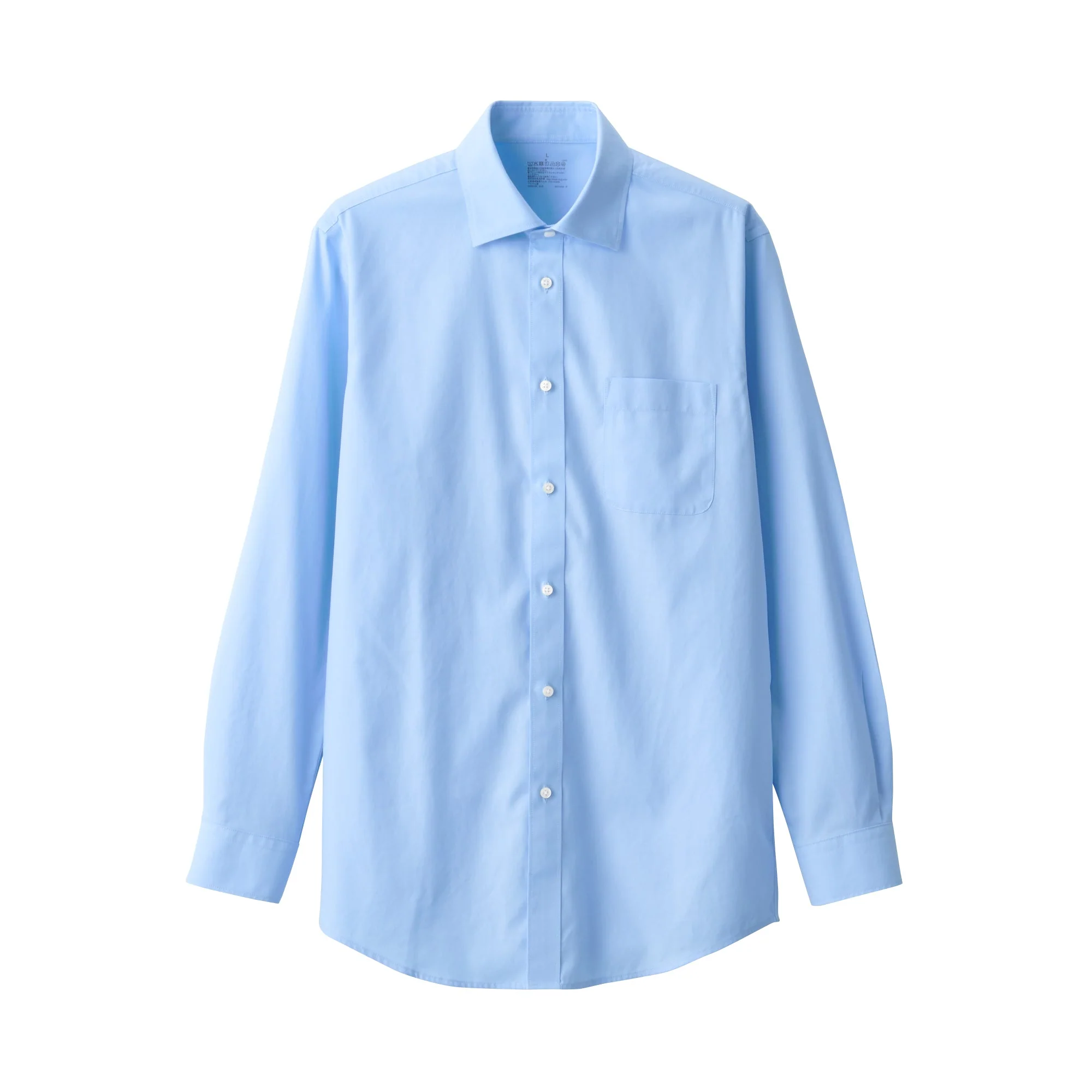 Men's Non-Iron Semi Wide Collar Shirt - Image 9