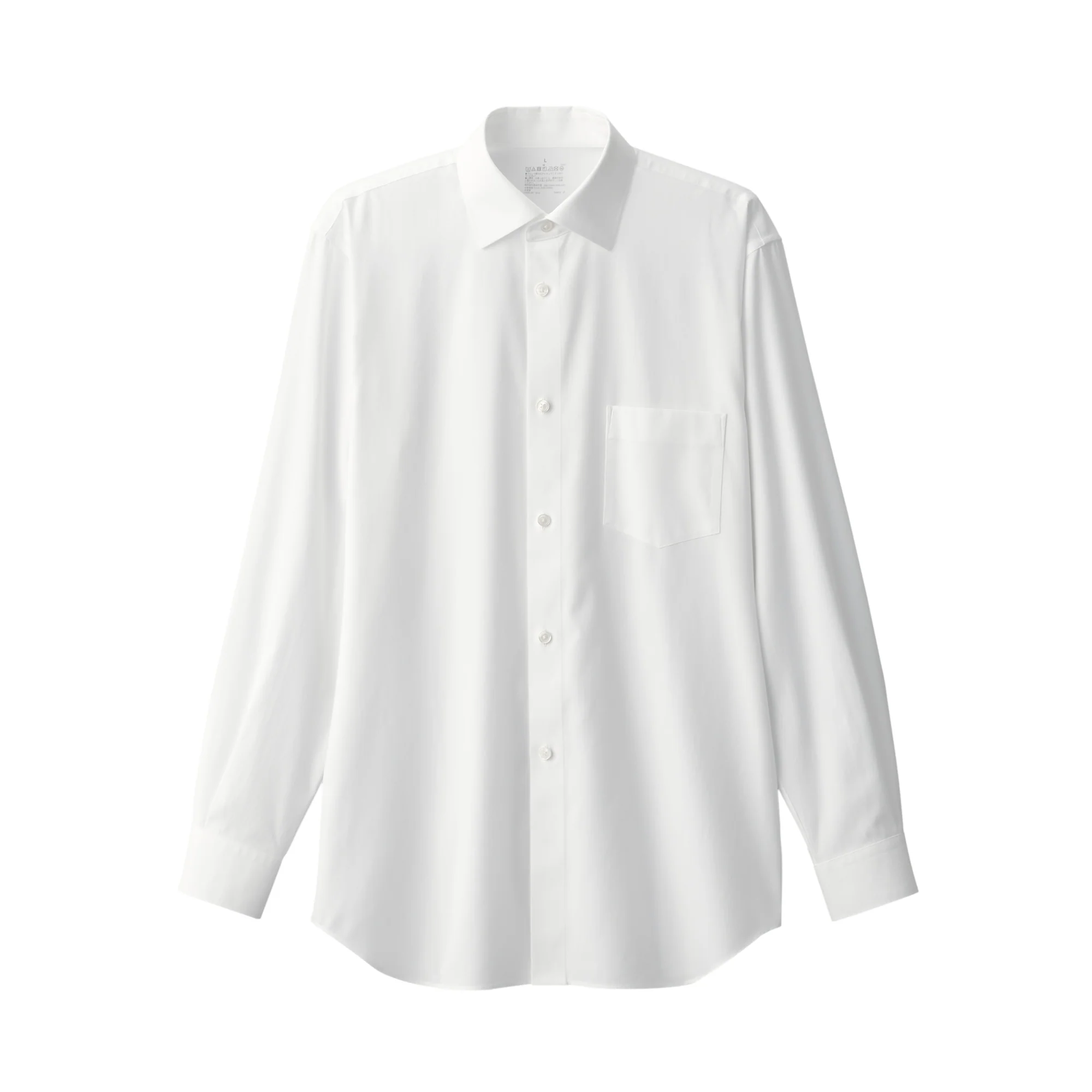 Men's Non-Iron Semi Wide Collar Shirt - Image 2
