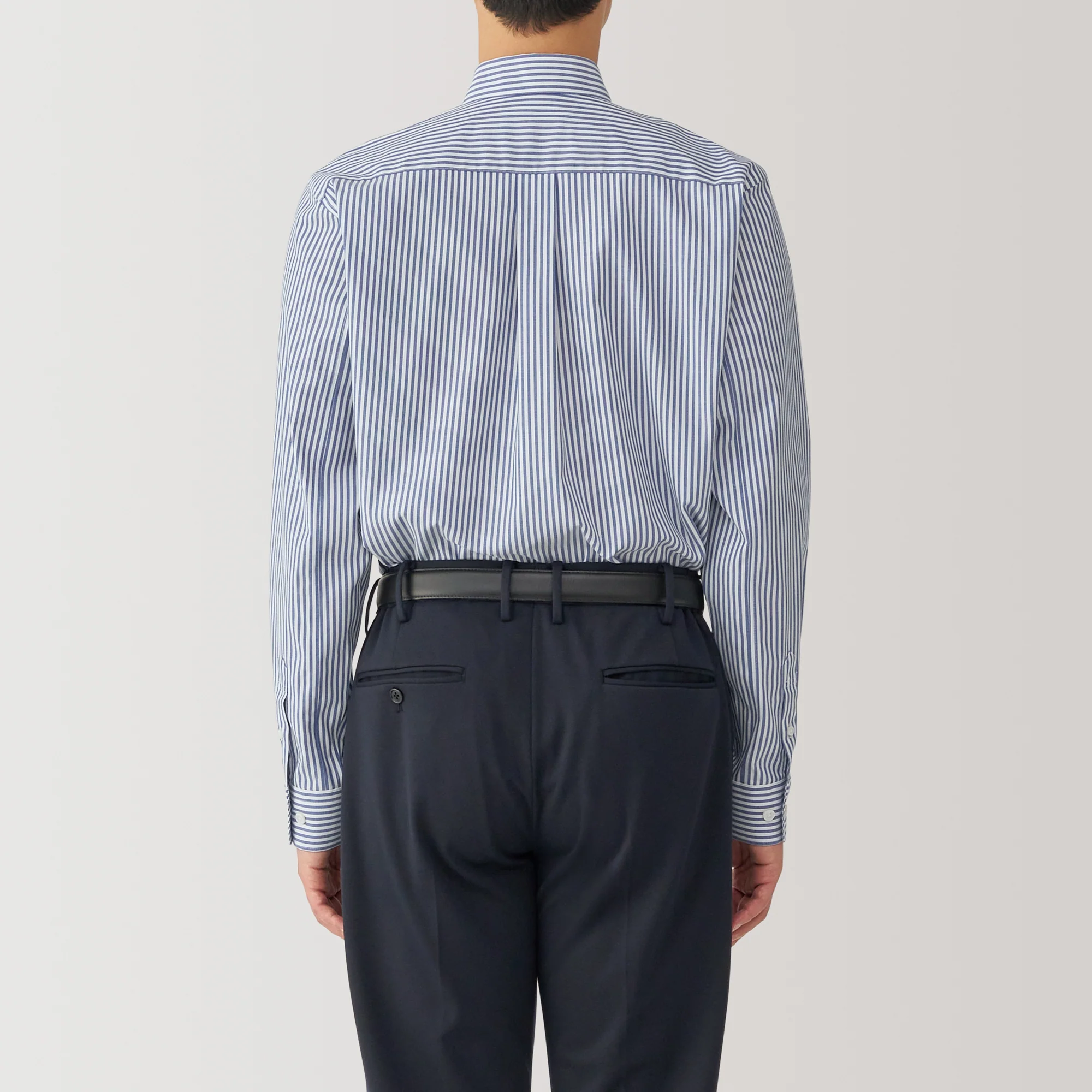 Men's Non-Iron Semi Wide Collar Shirt - Image 22