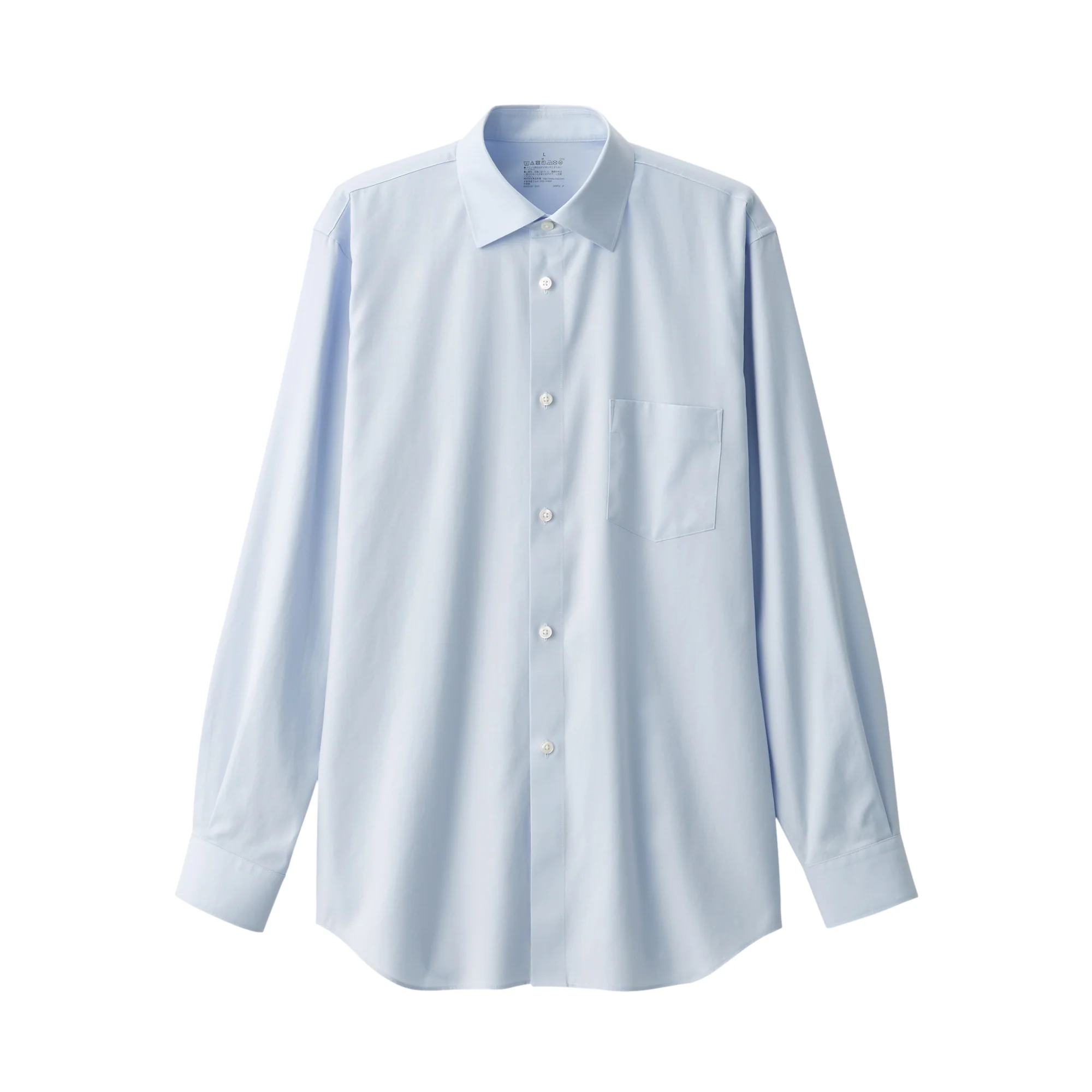 Men's Non-Iron Semi Wide Collar Shirt - Image 26