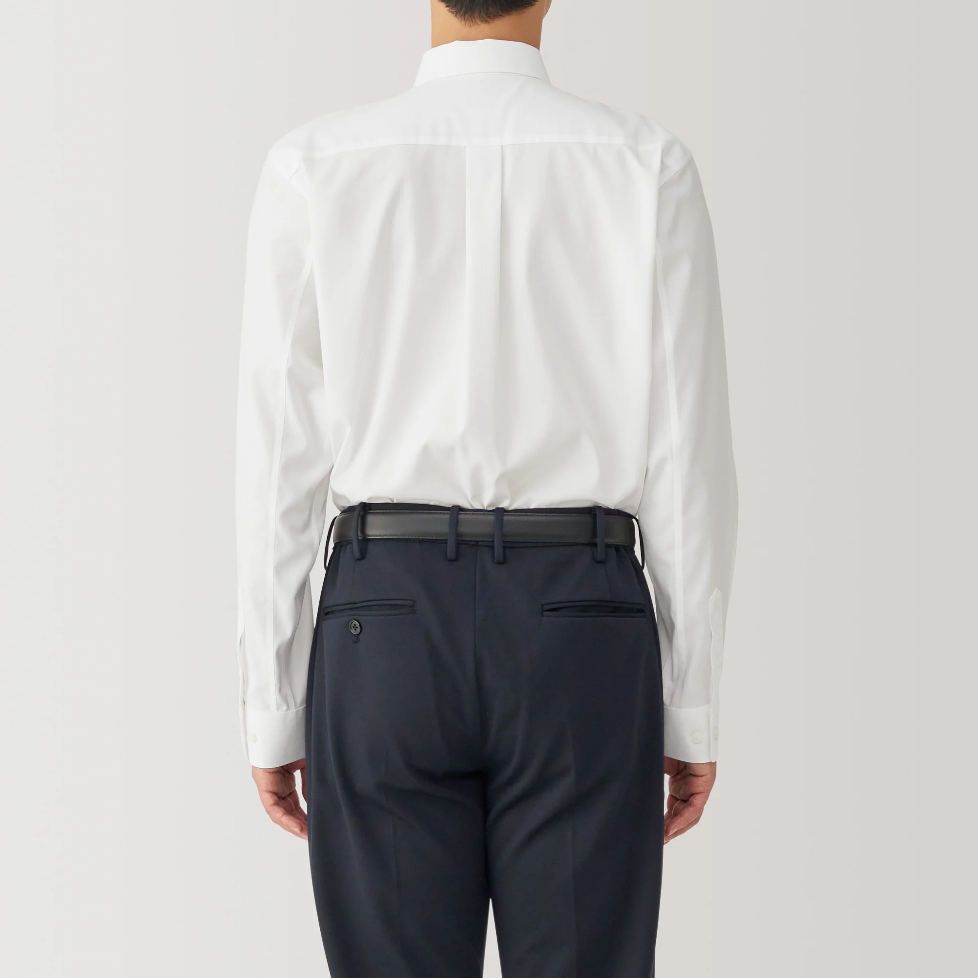 Men's Non-Iron Semi Wide Collar Shirt - Image 6