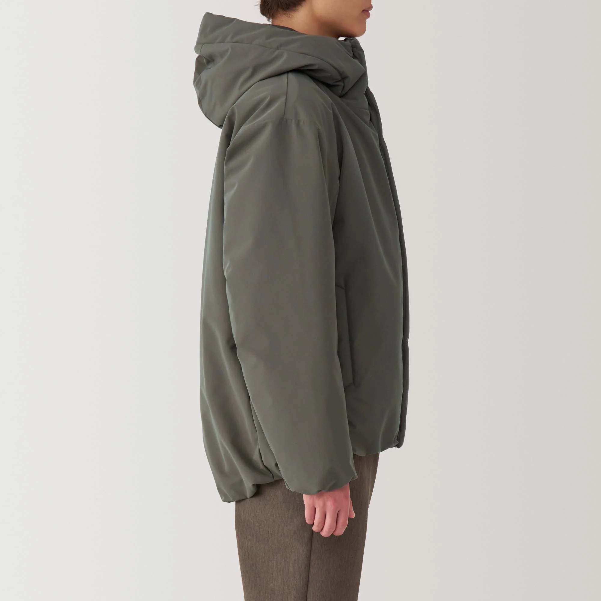 Men's Padded Hooded Jacket - Image 5