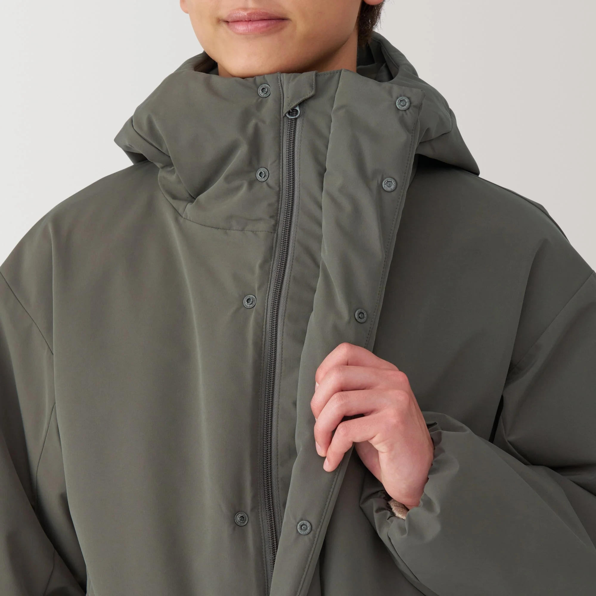Men's Padded Hooded Jacket - Image 8