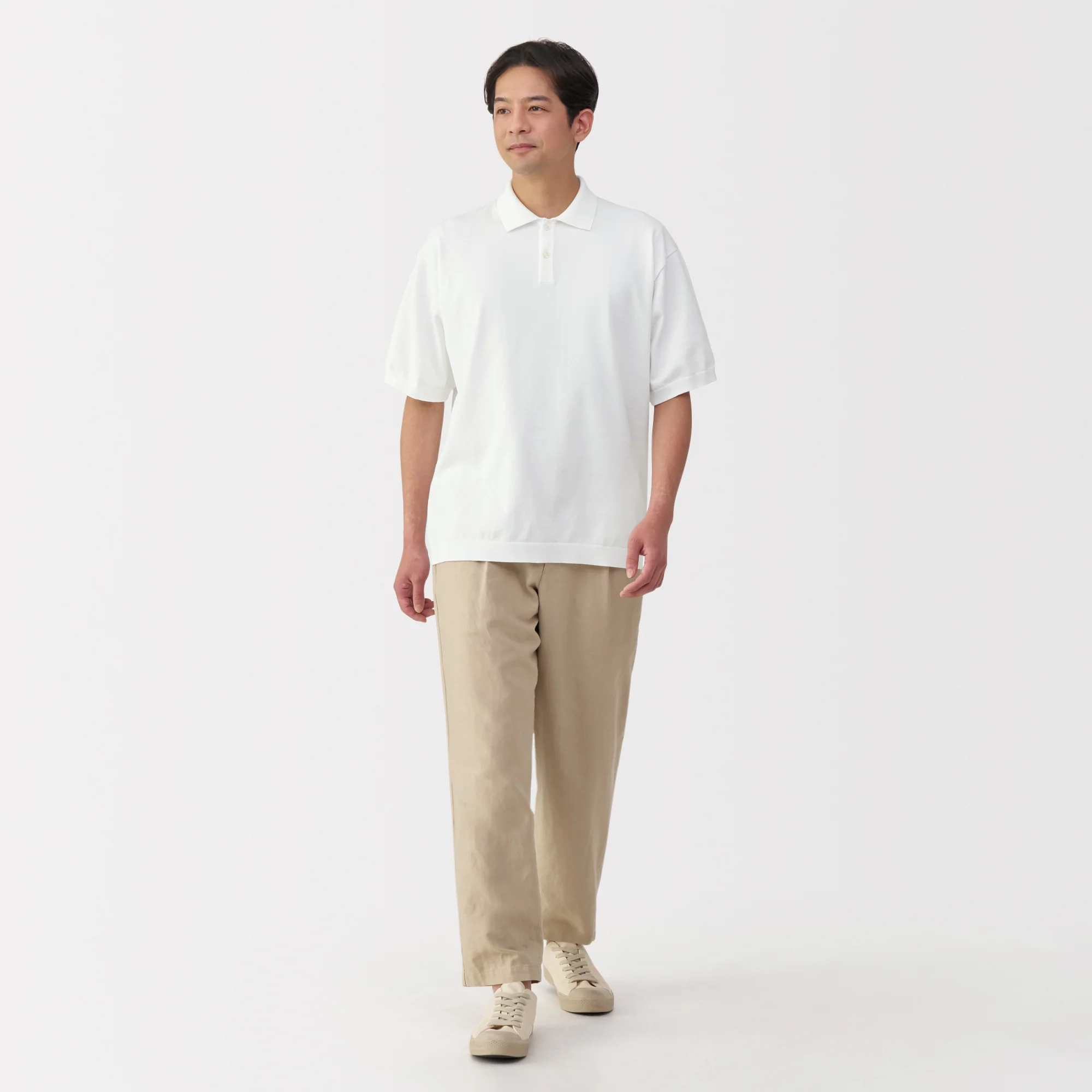 Men's Quick Dry Crew Neck Short Sleeve Knit Polo Shirt - Image 11
