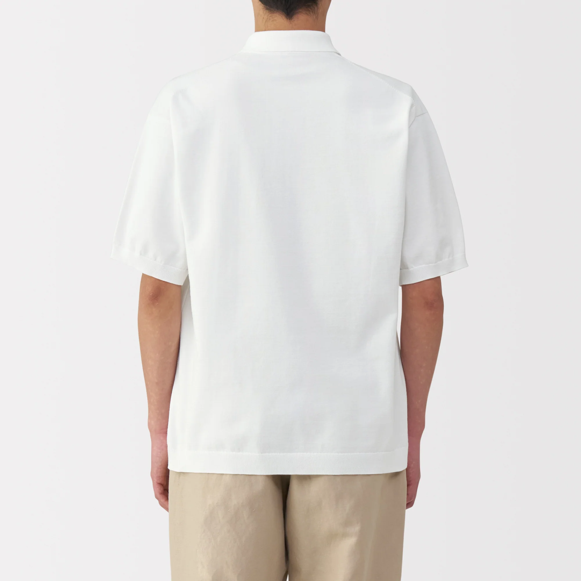 Men's Quick Dry Crew Neck Short Sleeve Knit Polo Shirt - Image 13