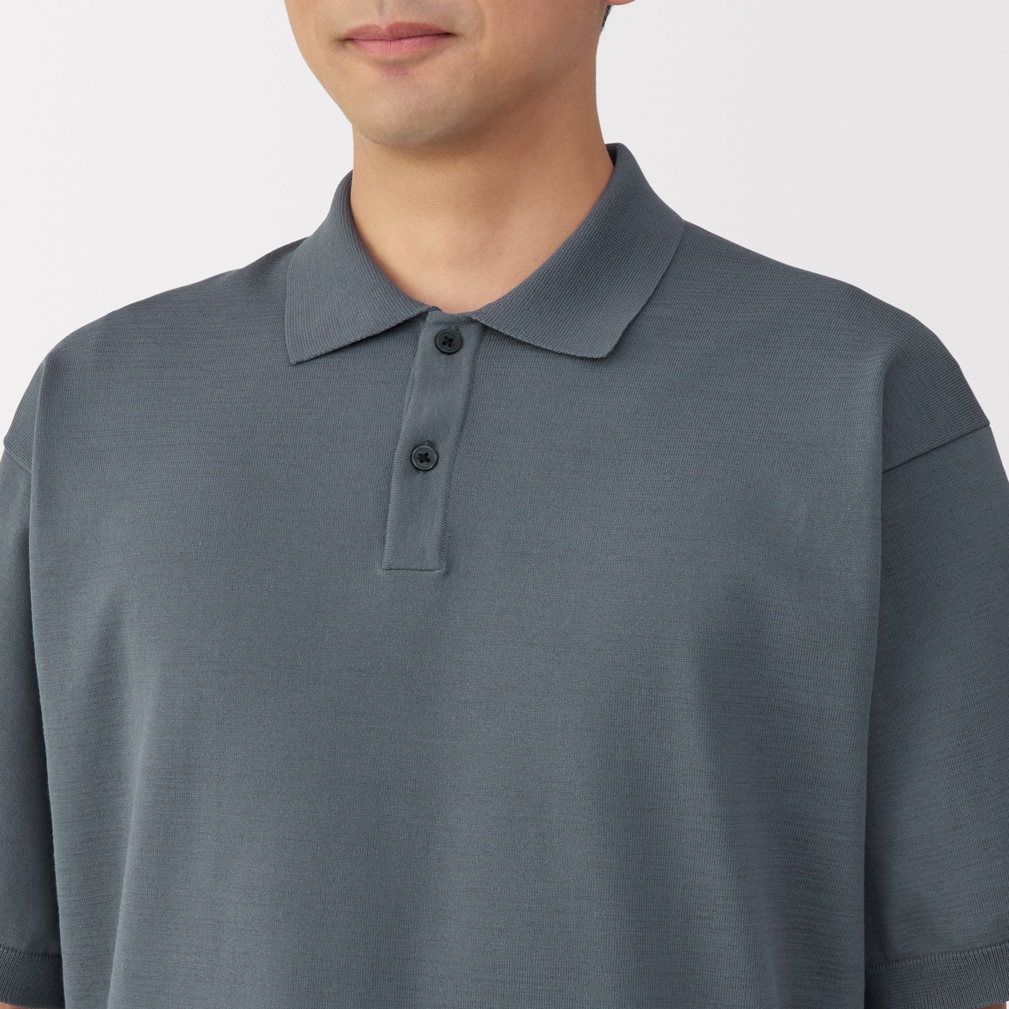 Men's Quick Dry Crew Neck Short Sleeve Knit Polo Shirt - Image 7