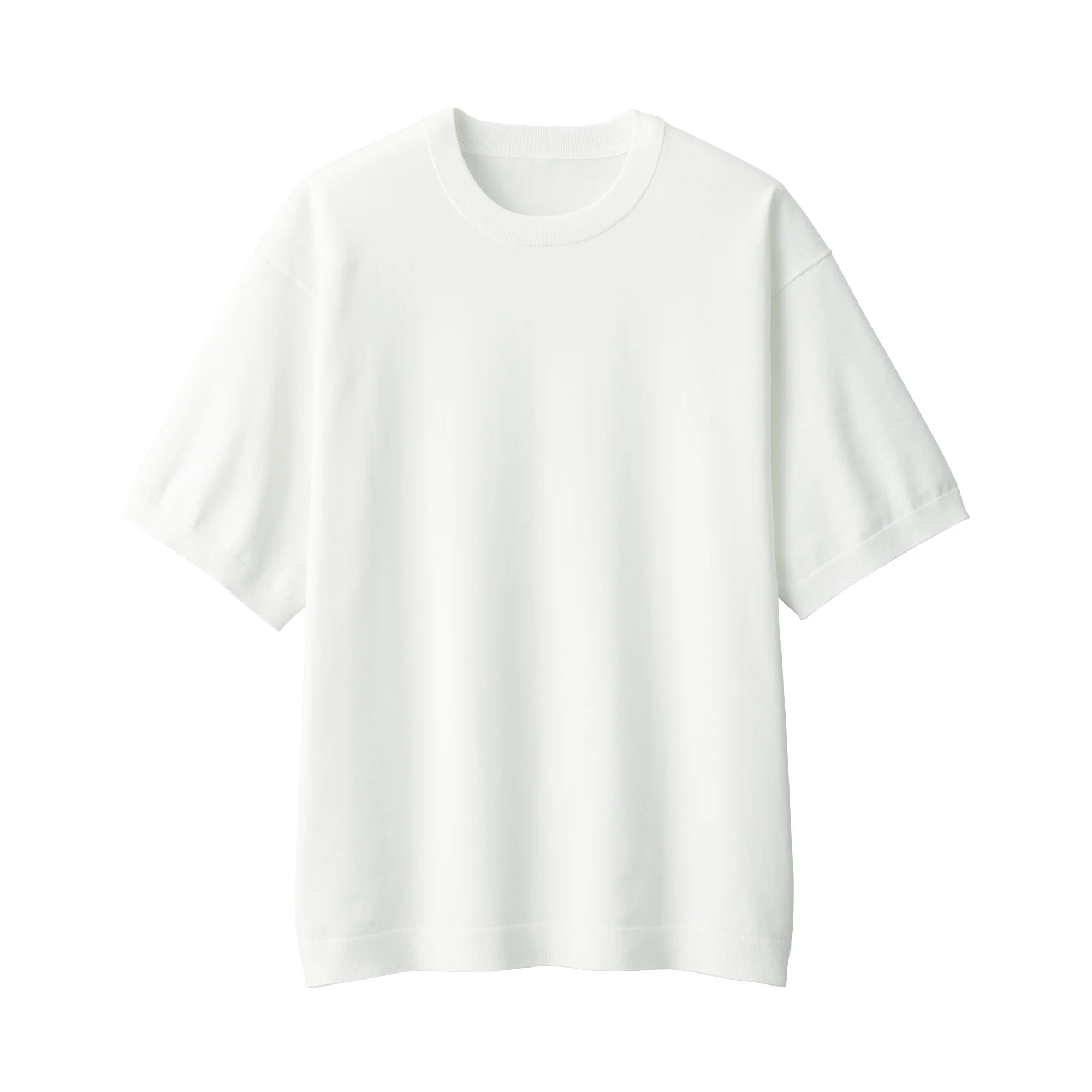 Men's Quick Dry Crew Neck Short Sleeve Knit T-Shirt - Image 17