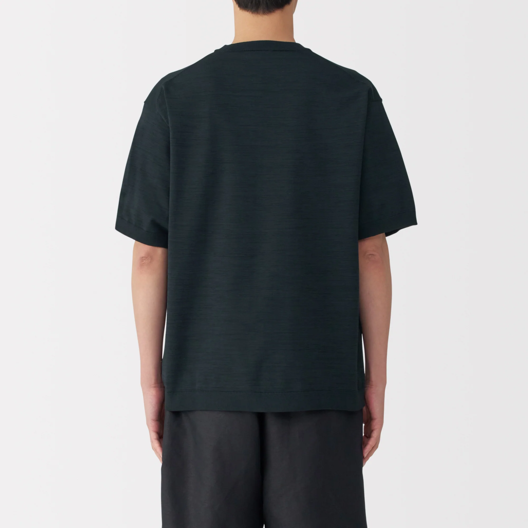 Men's Quick Dry Crew Neck Short Sleeve Knit T-Shirt - Image 28