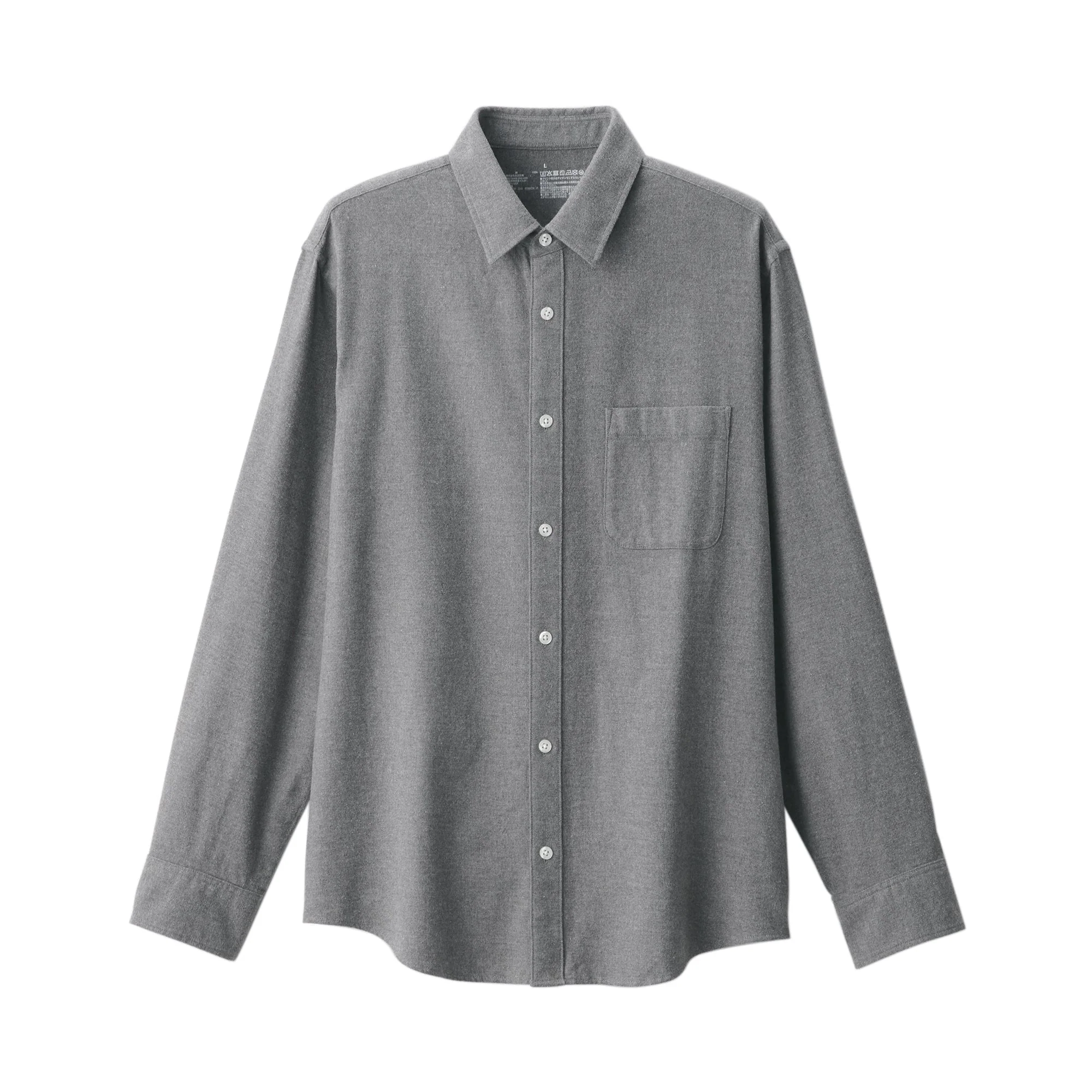 Men's Reclaimed Cotton Blend Flannel Shirt - Image 2
