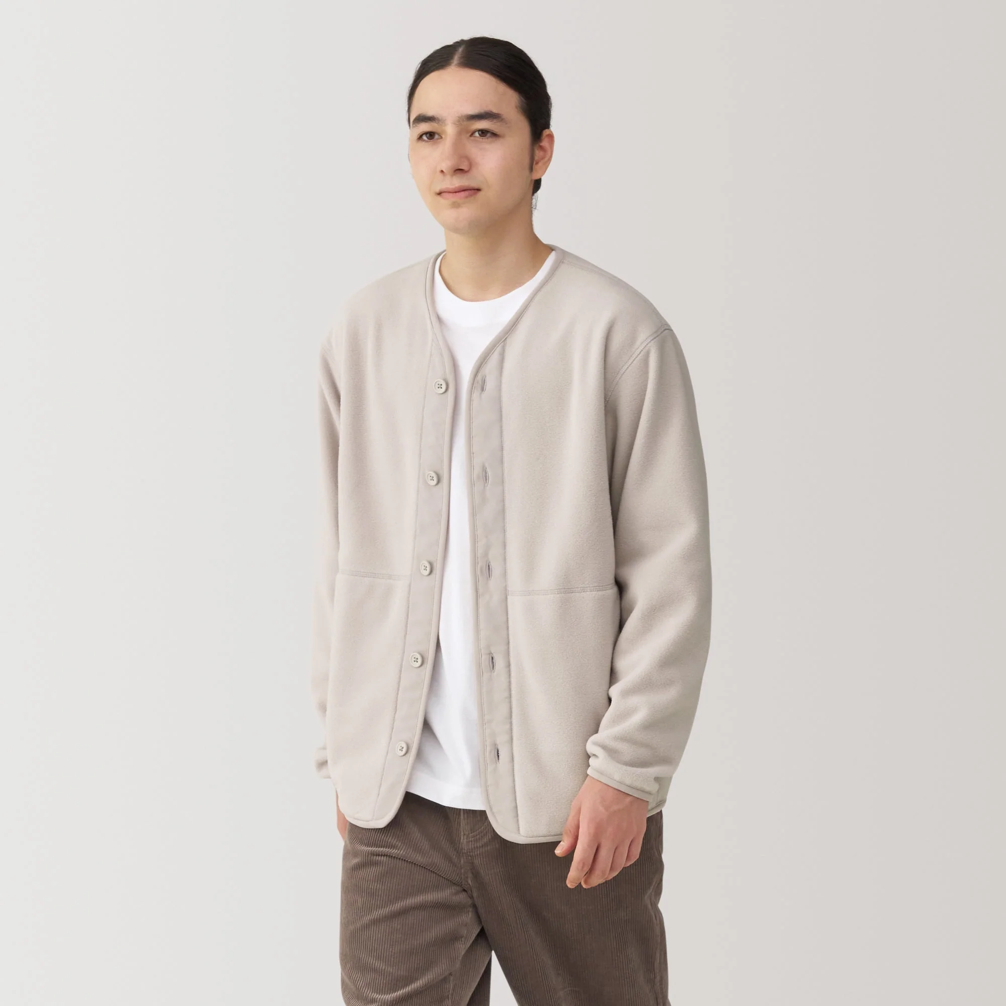 Men's Recyclable Fleece Cardigan - Image 19