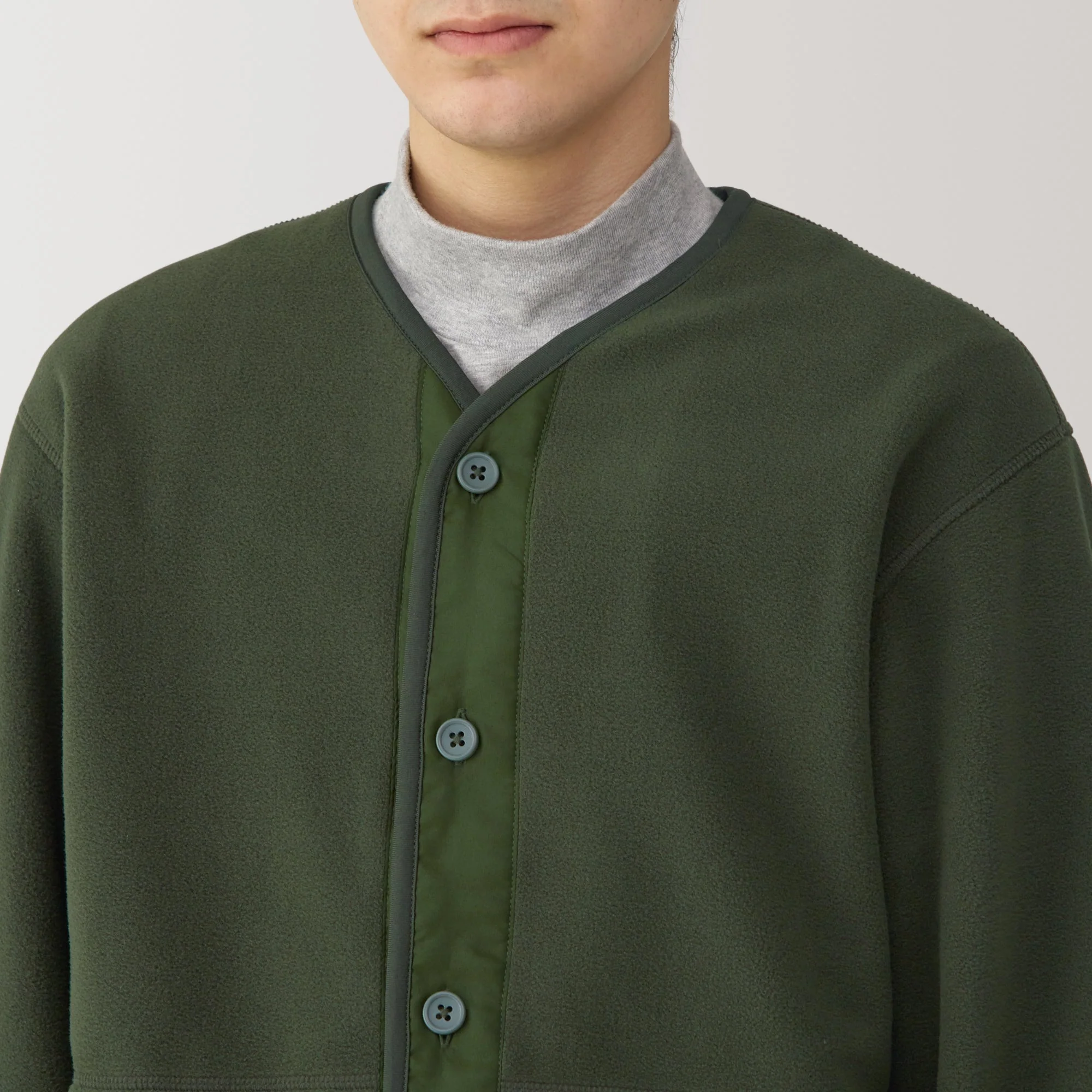 Men's Recyclable Fleece Cardigan - Image 31