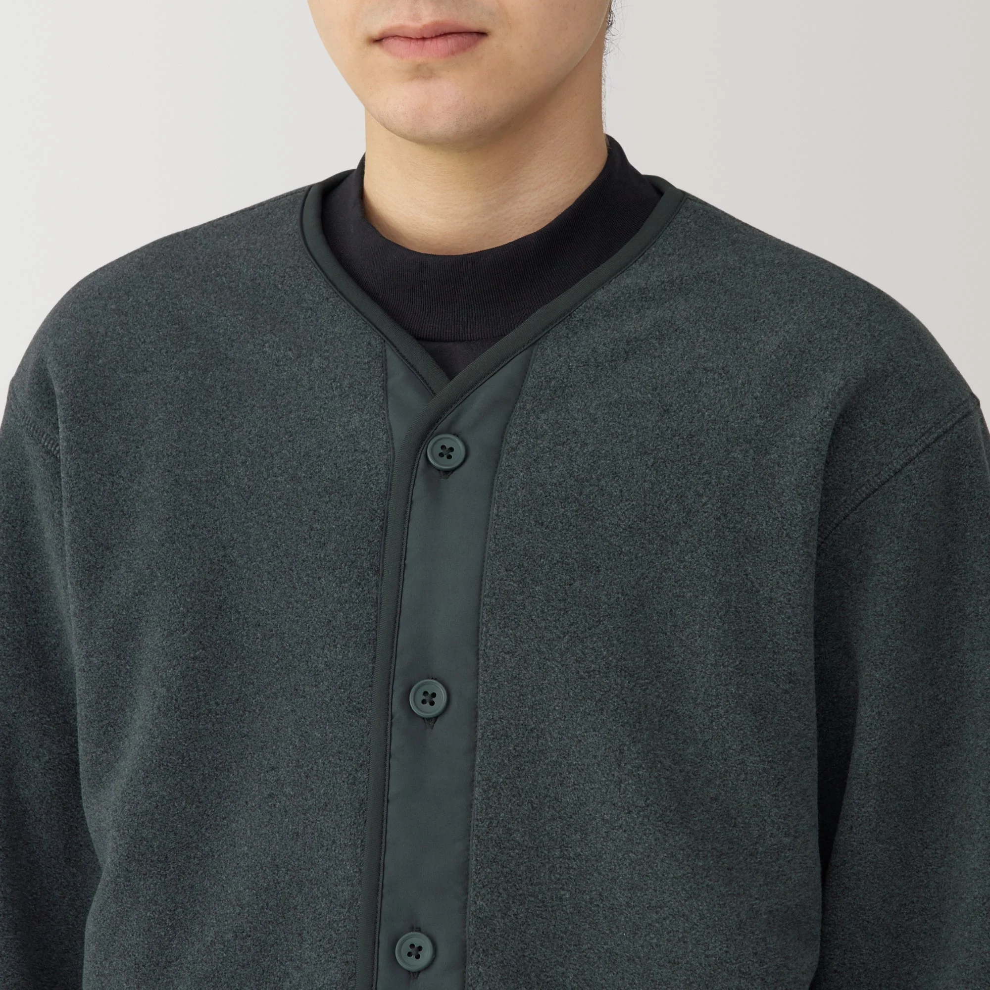 Men's Recyclable Fleece Cardigan - Image 7