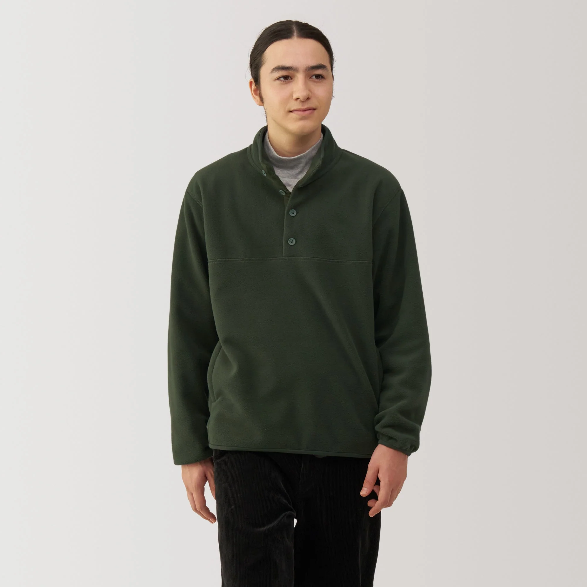 Men's Recyclable Fleece Pullover