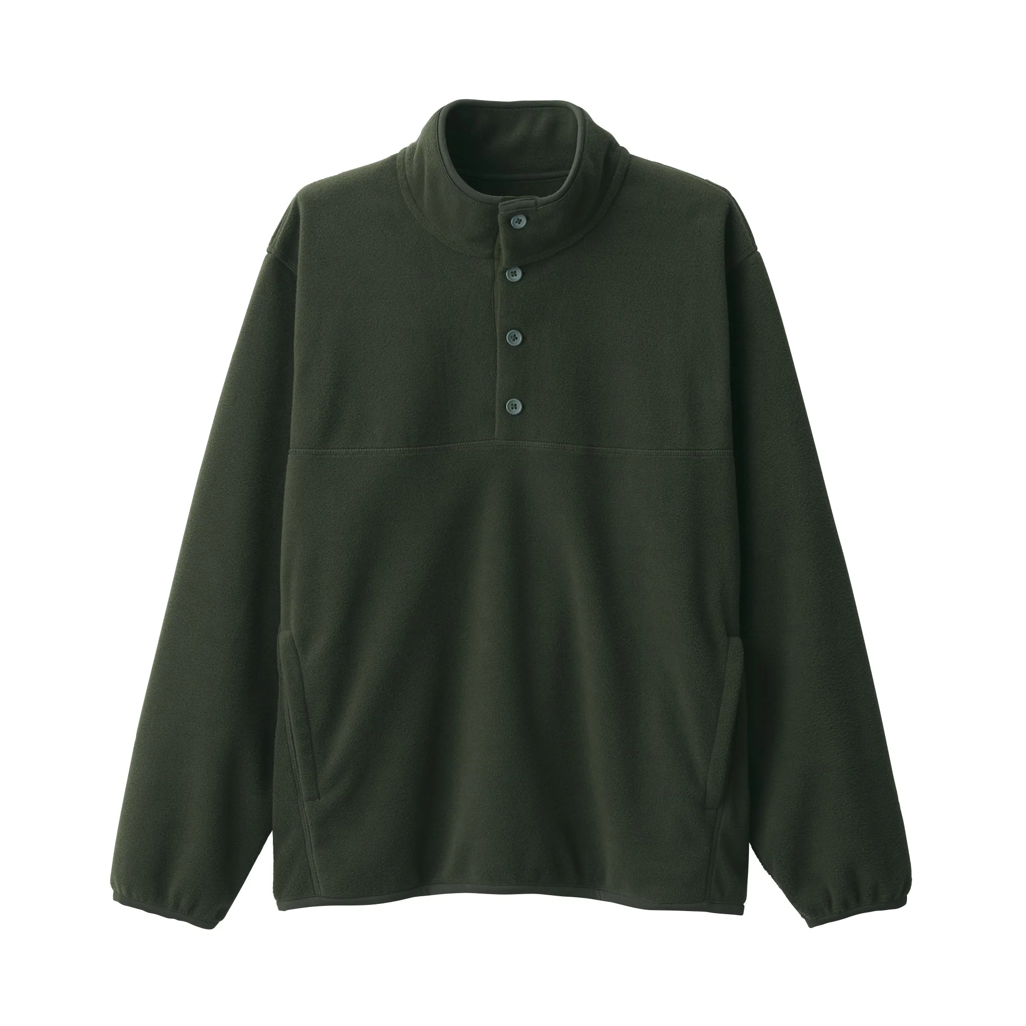 Men's Recyclable Fleece Pullover - Image 2