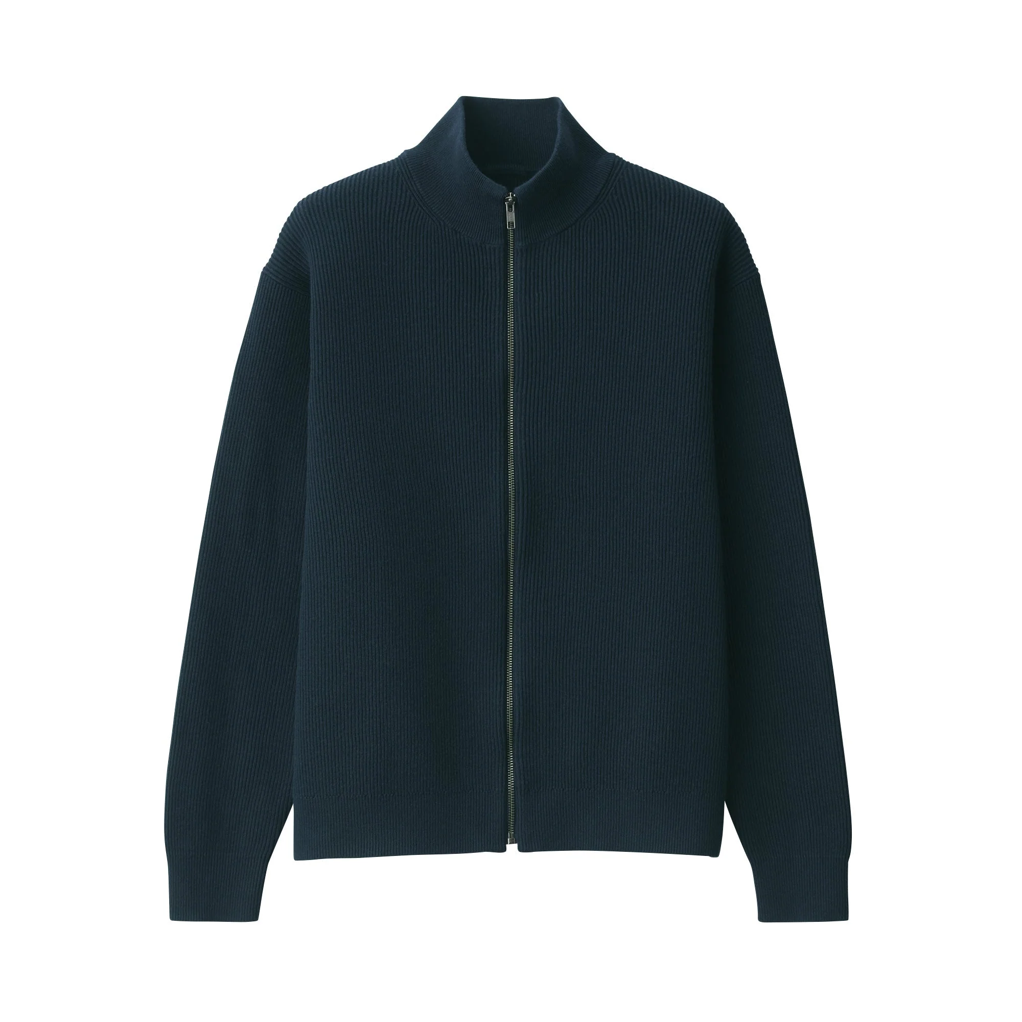 Men's Ribbed Full Zip Cardigan - Image 16
