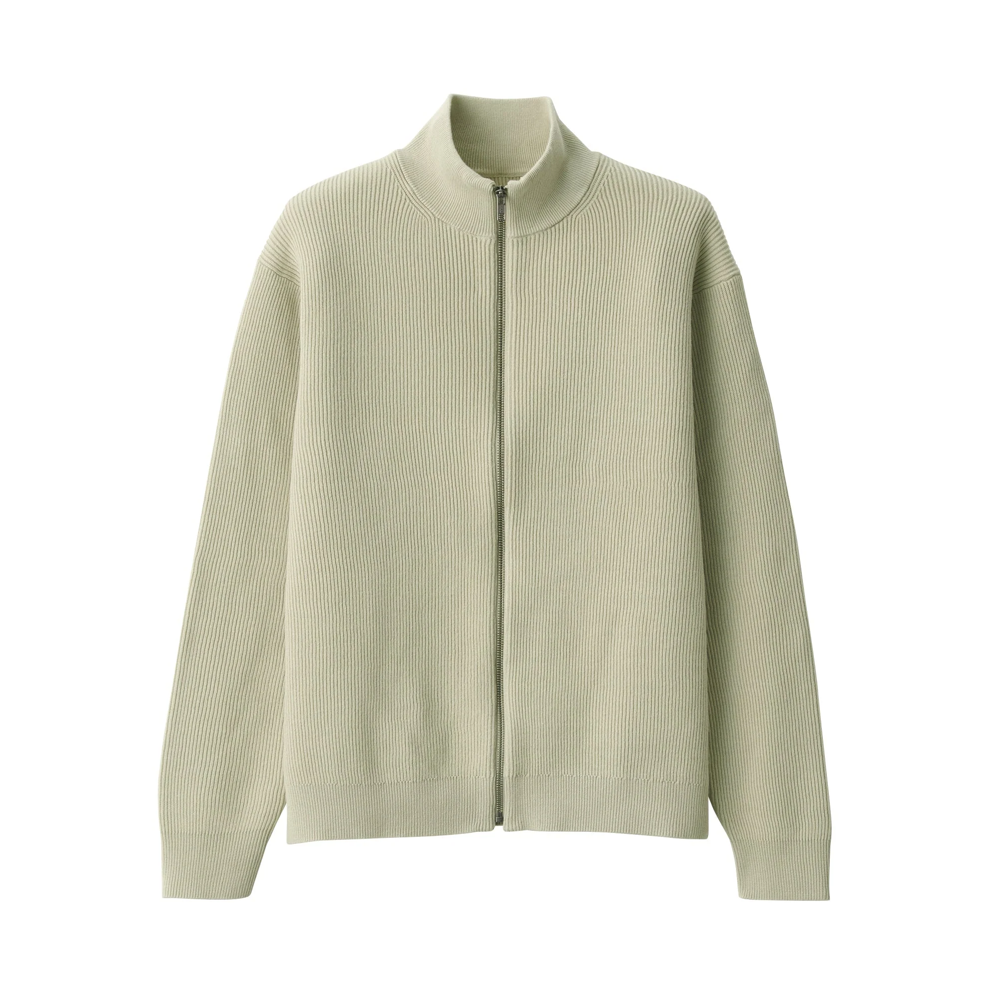 Men's Ribbed Full Zip Cardigan - Image 23