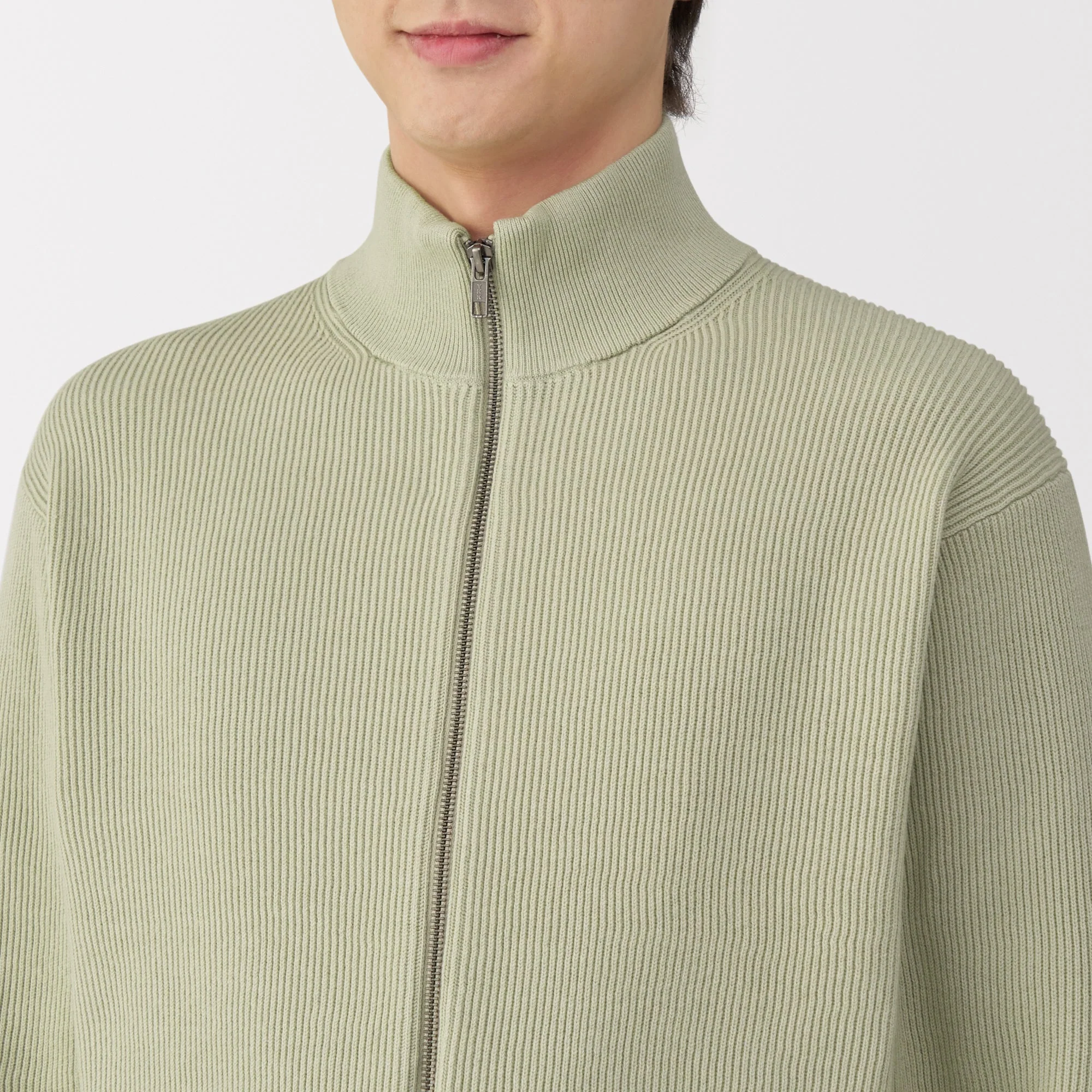 Men's Ribbed Full Zip Cardigan - Image 28