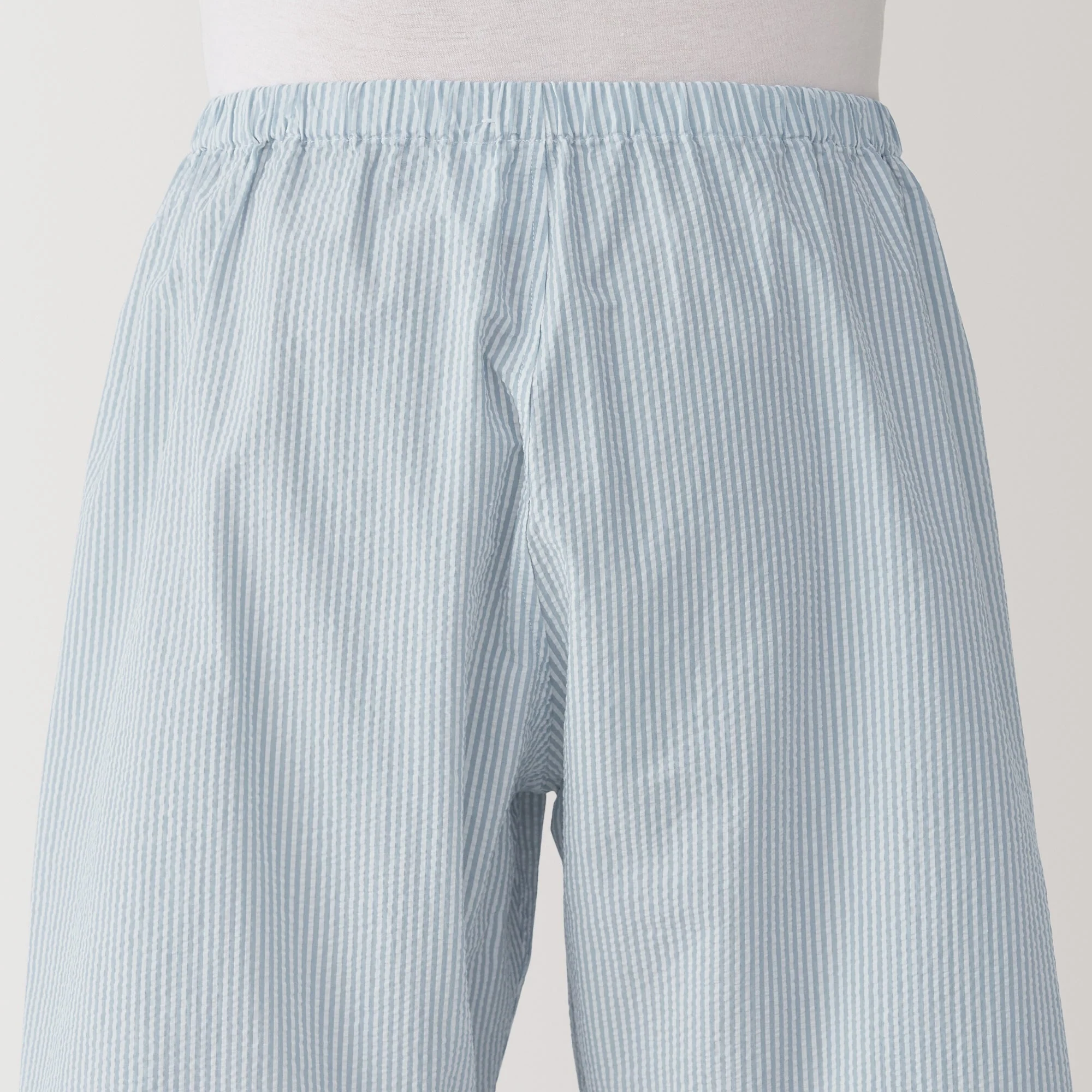 Men's Side Seamless Seersucker Pajamas - Image 10