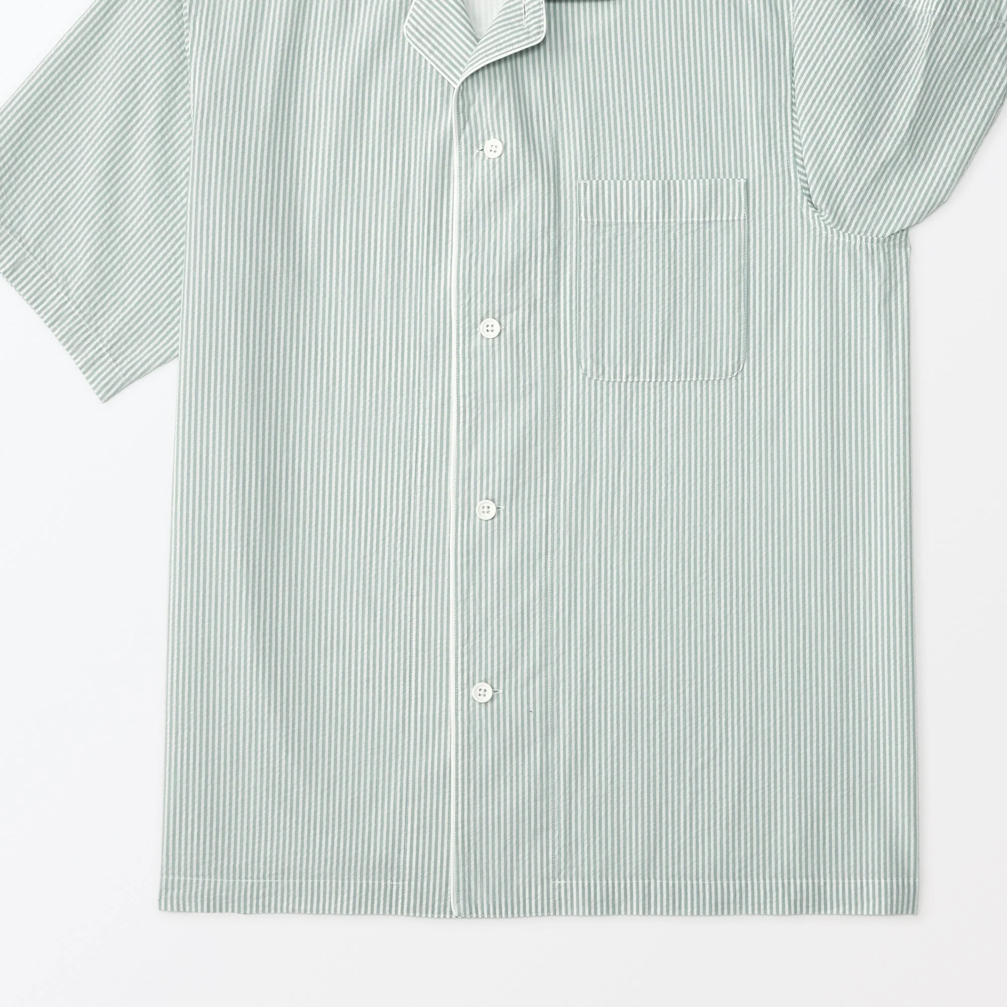 Men's Side Seamless Seersucker Pajamas - Image 23