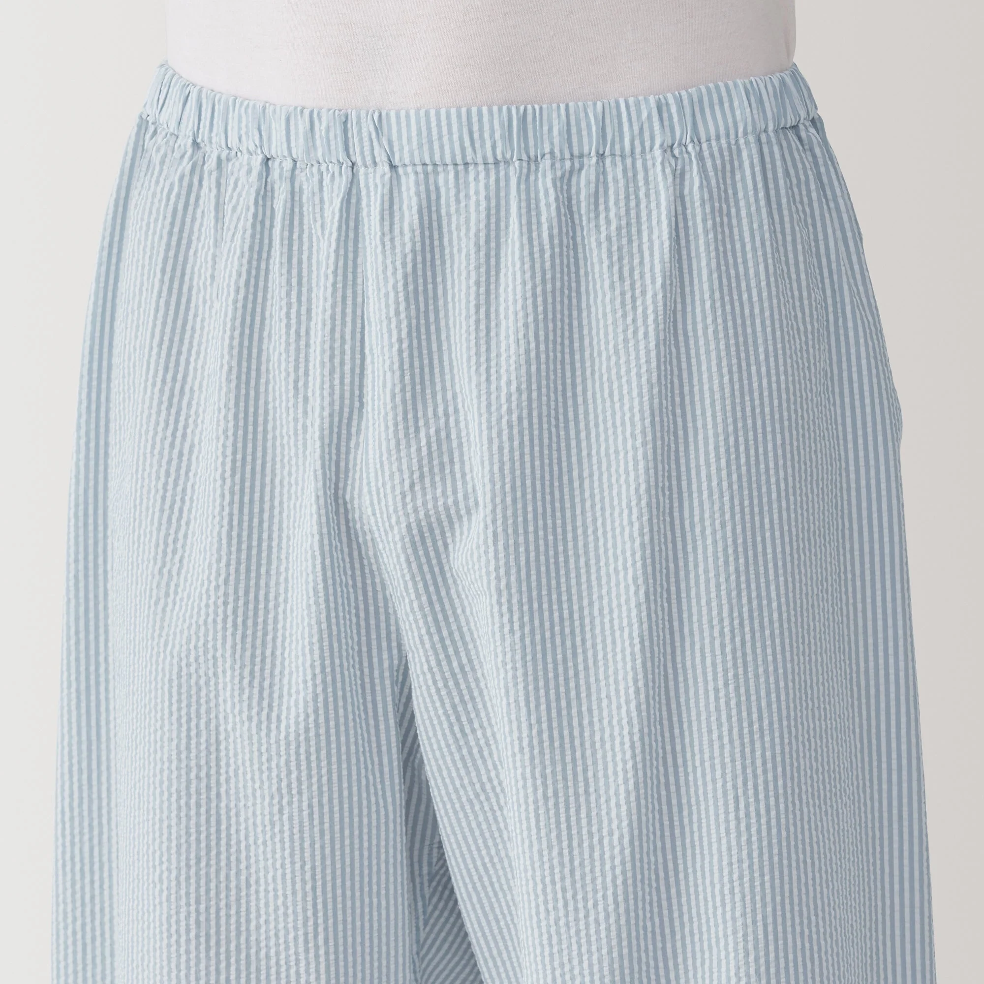 Men's Side Seamless Seersucker Pajamas - Image 9