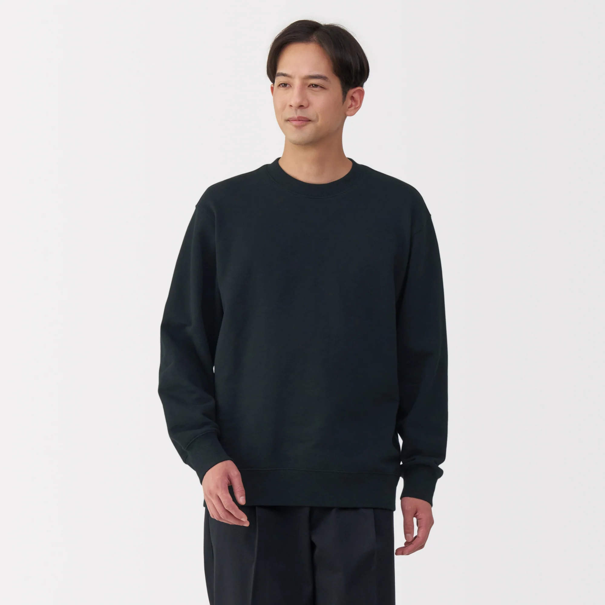 Men's Slub Jersey Crewneck Pullover - Image 10