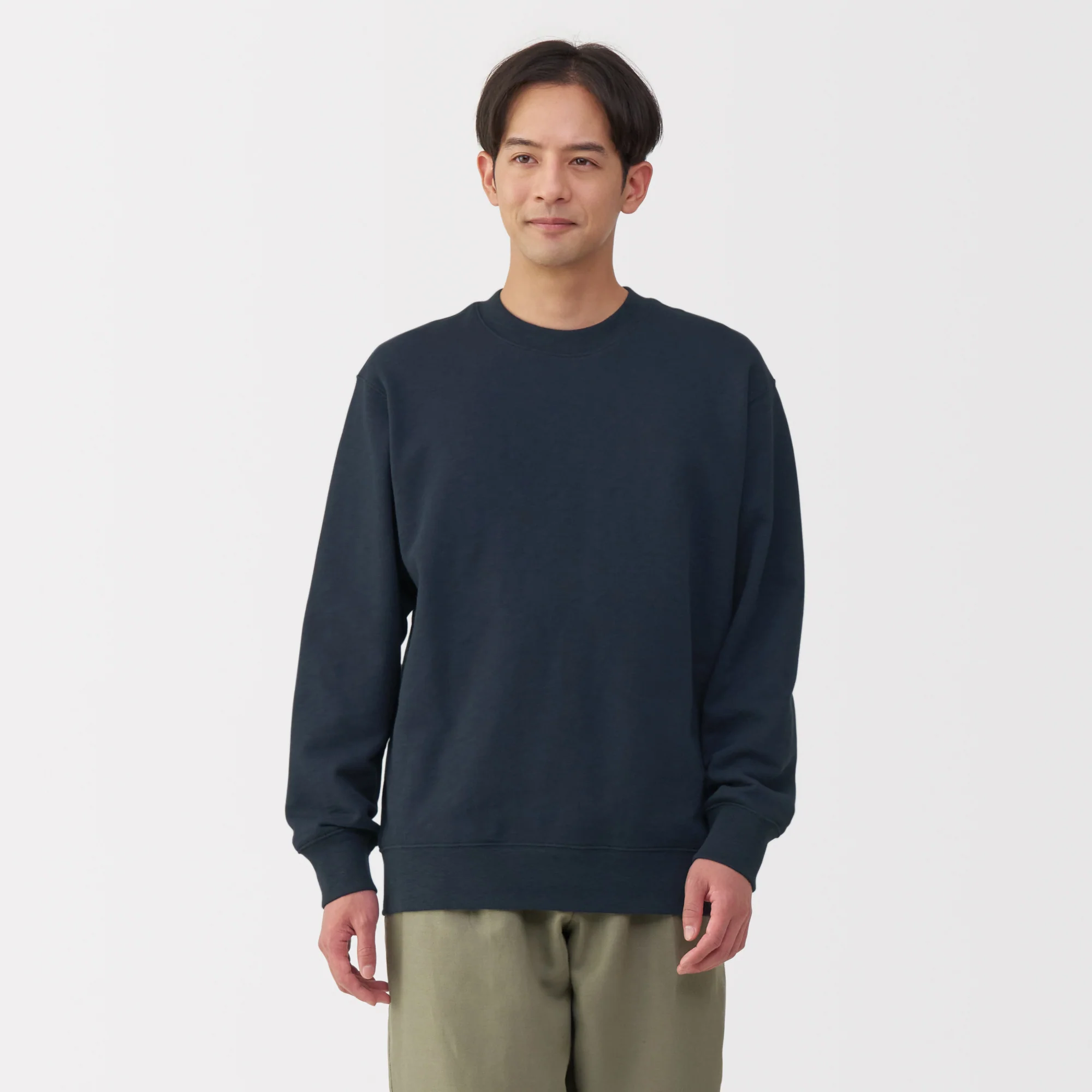 Men's Slub Jersey Crewneck Pullover - Image 24