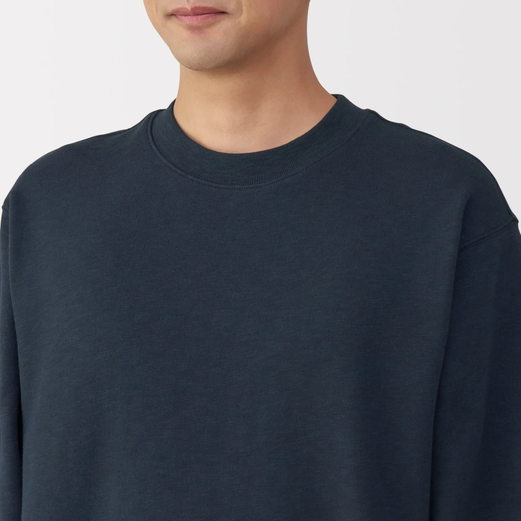 Men's Slub Jersey Crewneck Pullover - Image 28