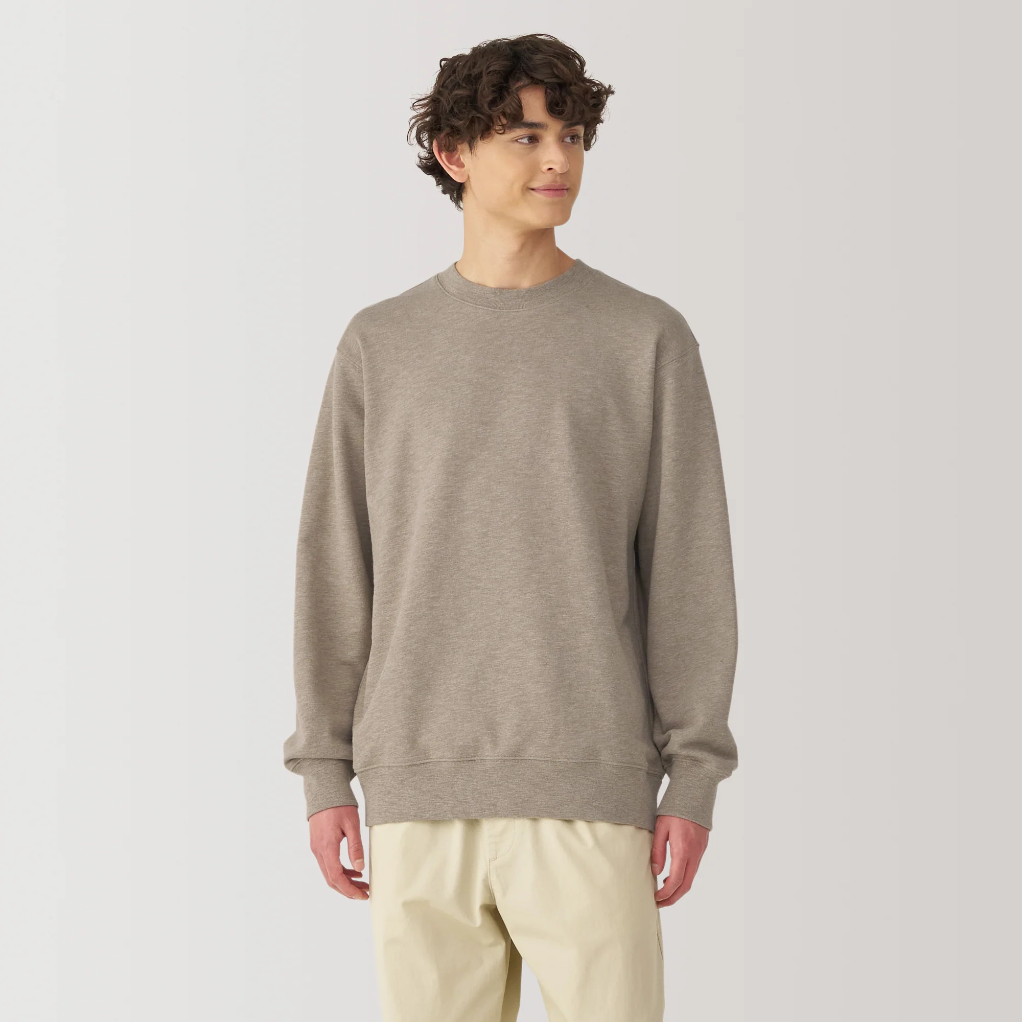 Men's Slub Jersey Crewneck Pullover - Image 31