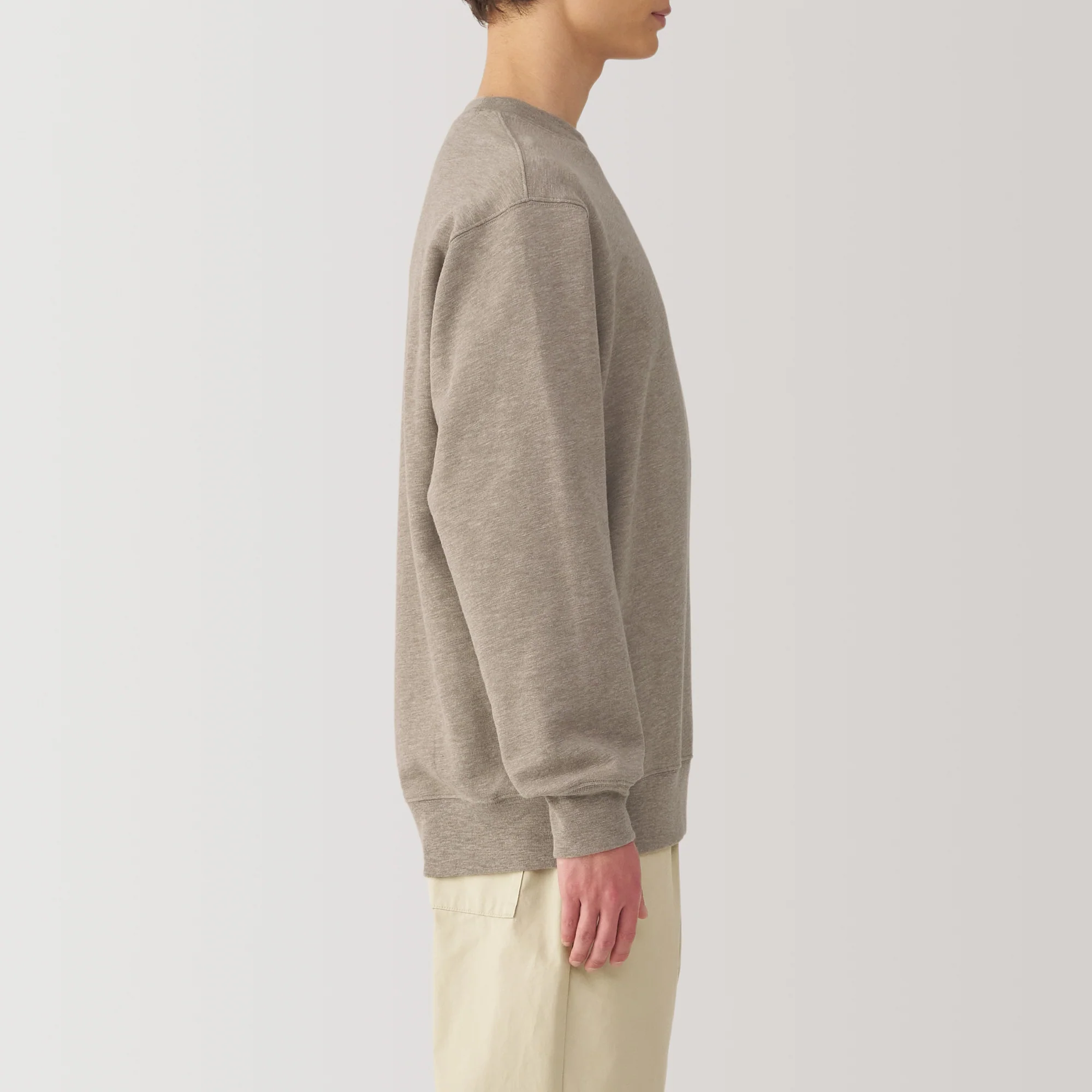 Men's Slub Jersey Crewneck Pullover - Image 33